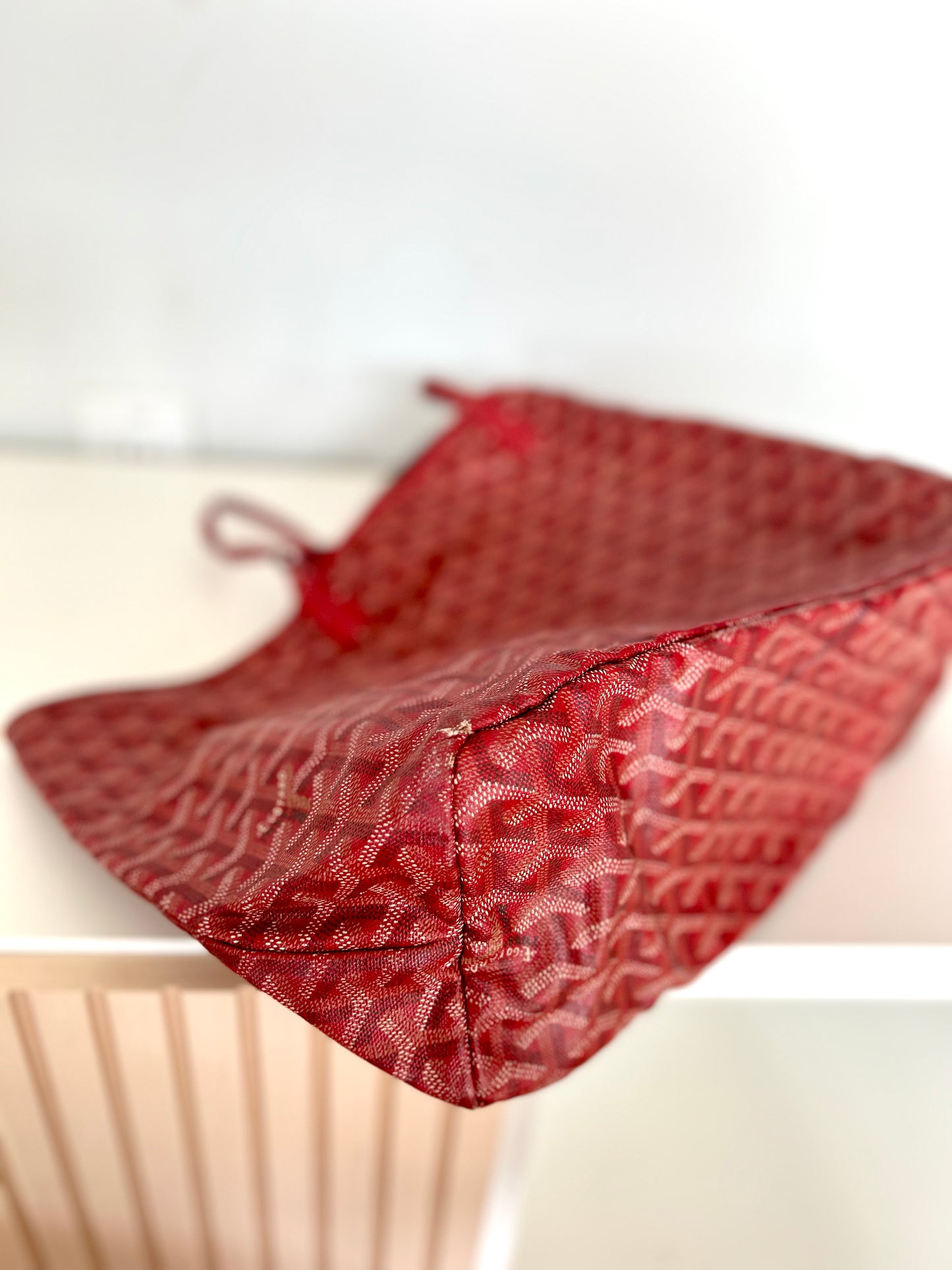 Red Goyard Saint Louis PM