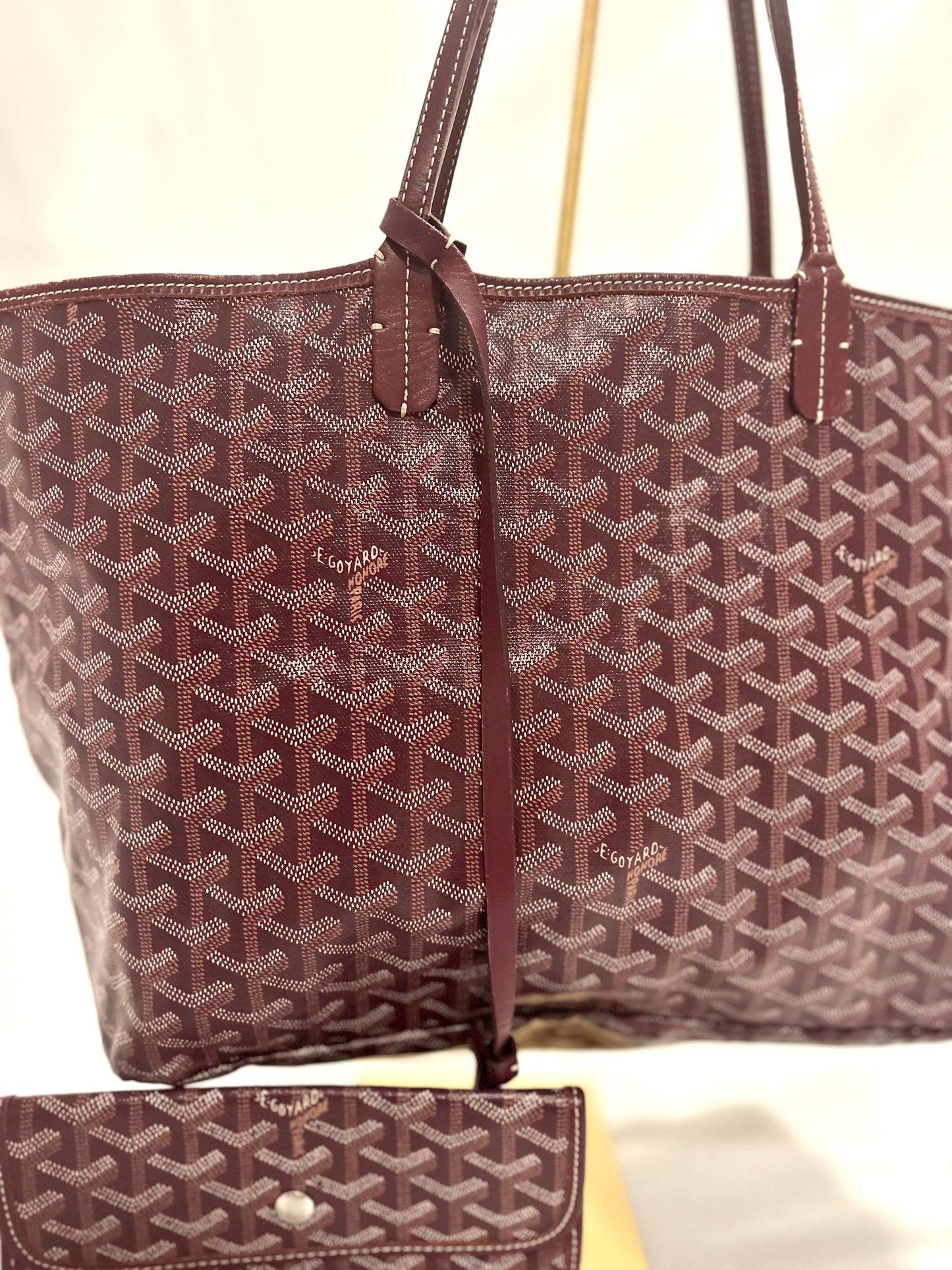 Goyard Burgundy Saint Louis PM