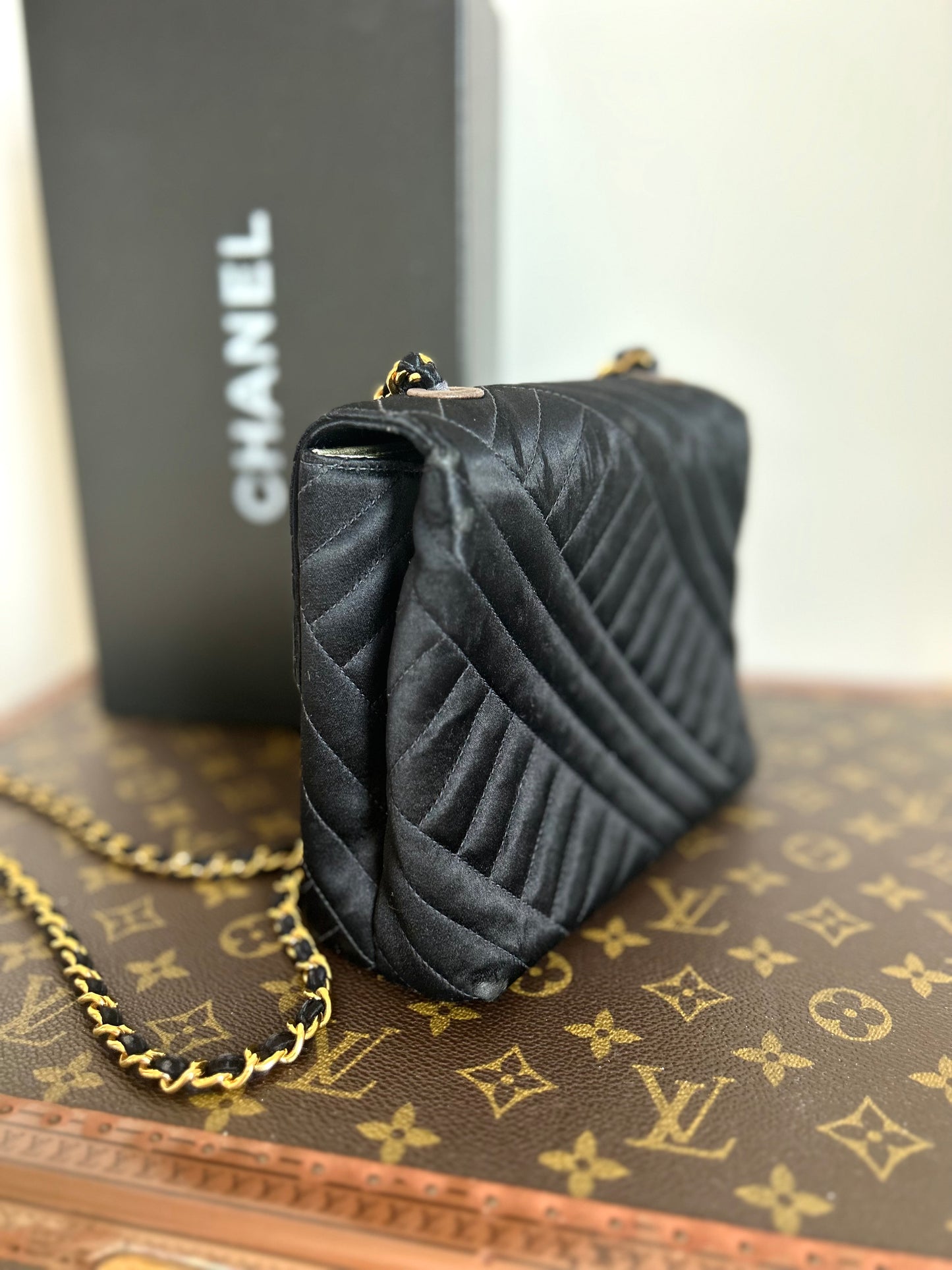 Chanel Satin Mini Square