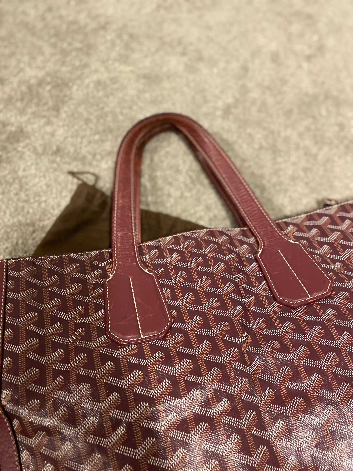 Goyard Burgundy Voltaire