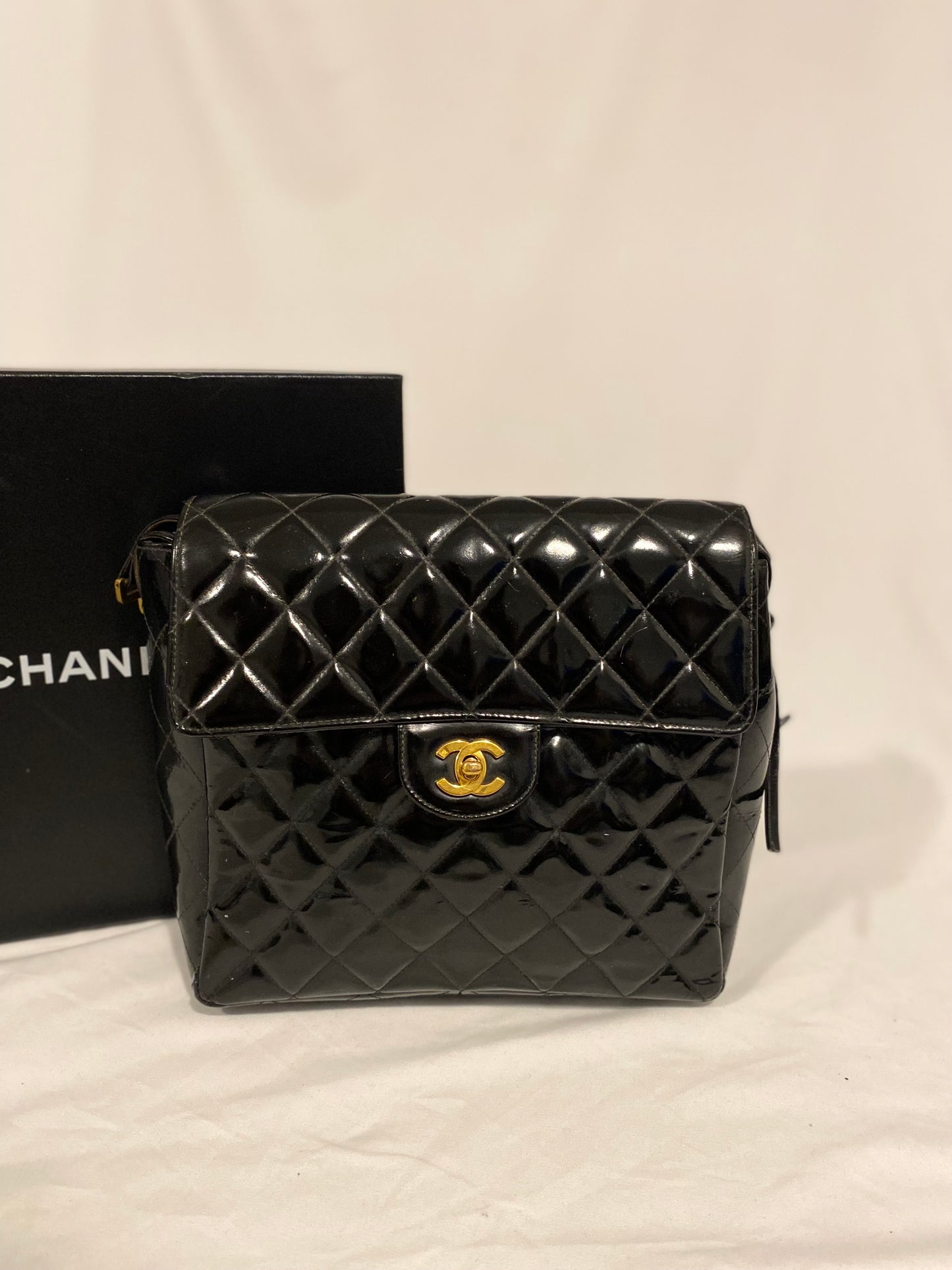 Chanel Patent Leather backpack