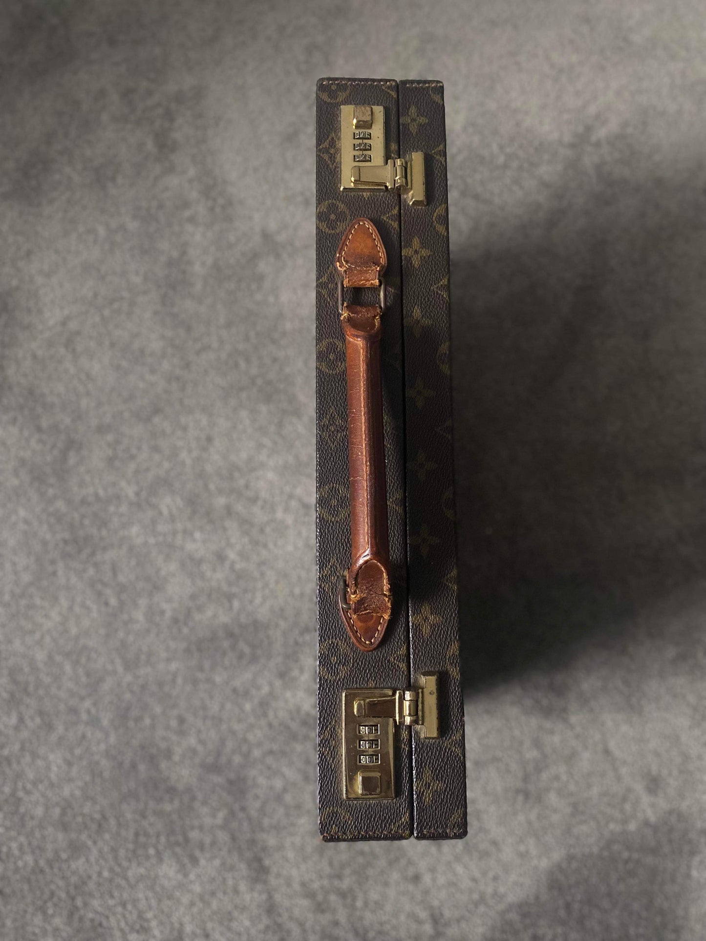 Louis Vuitton Hard Leather Briefcase