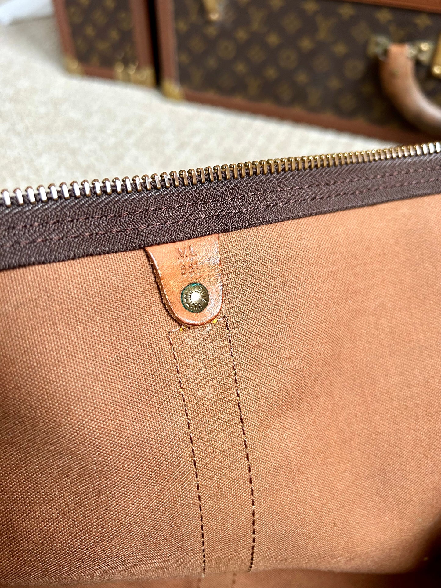 Louis Vuitton Bandouliere 50 Duffle Bag