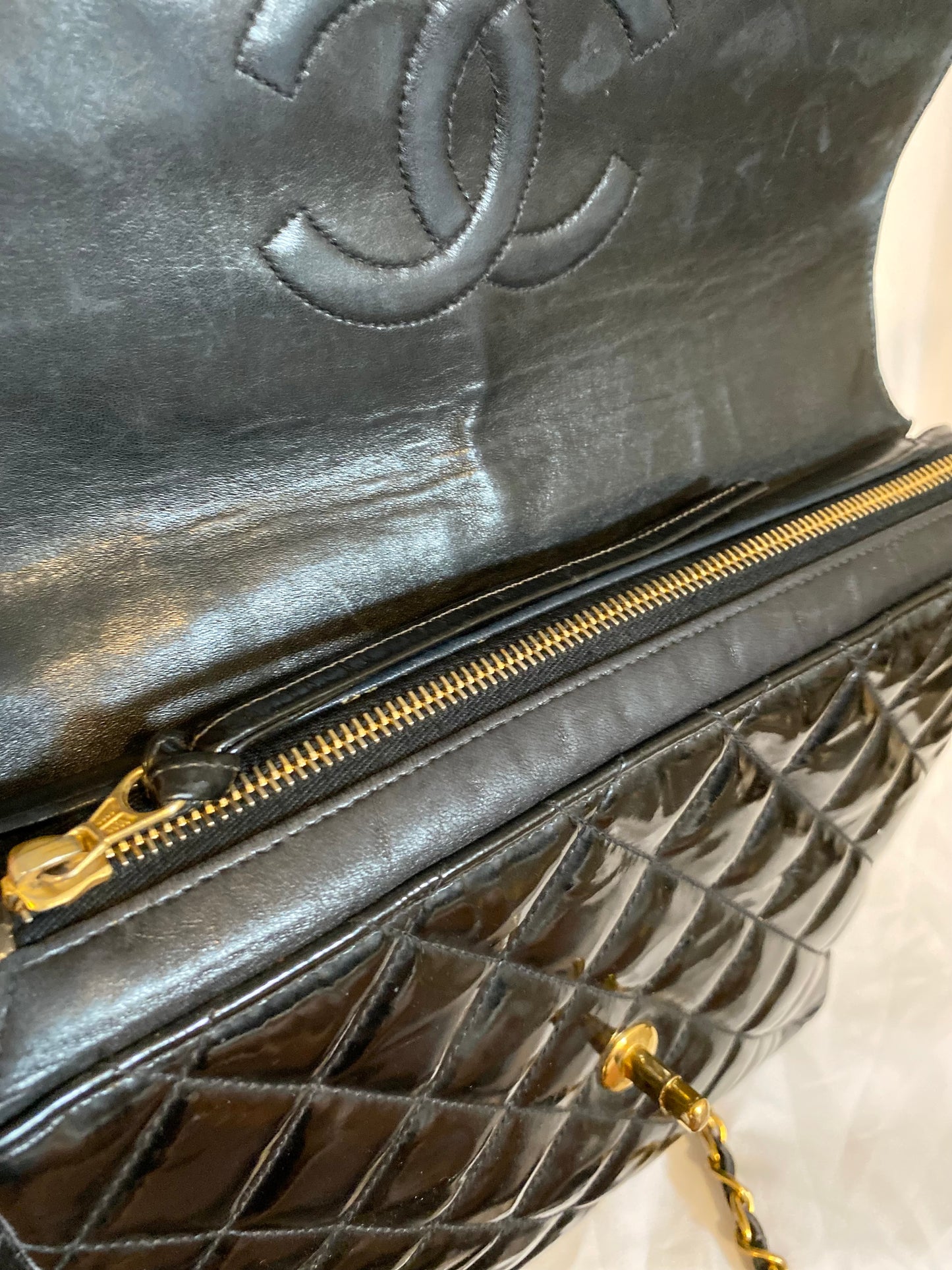 Chanel Patent Leather backpack