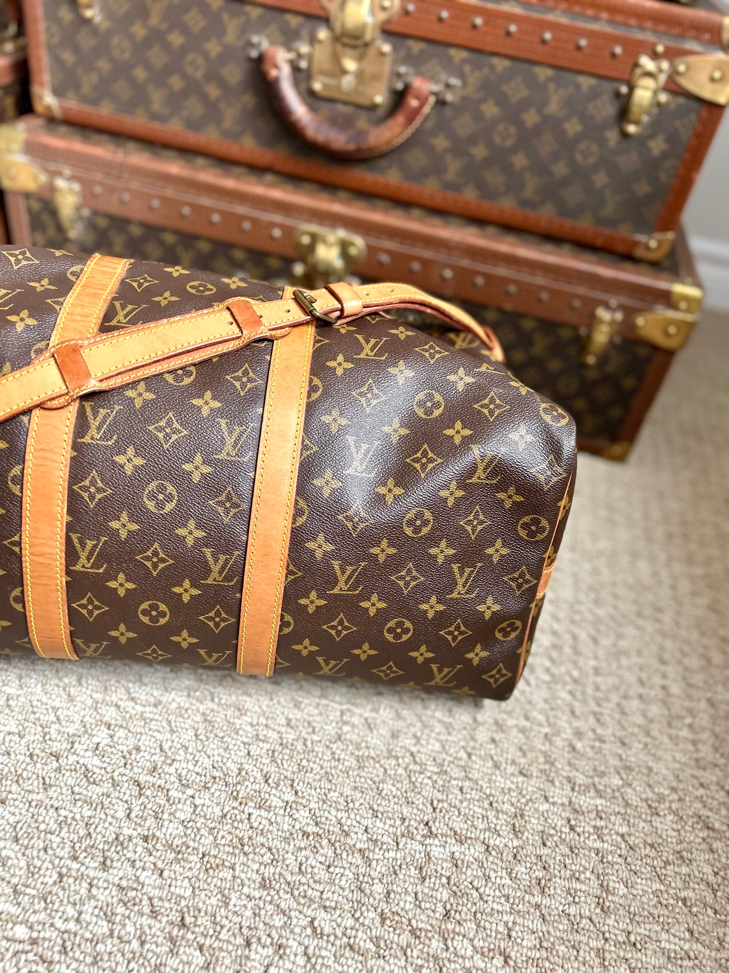 Louis Vuitton Bandouliere 50 Duffle Bag