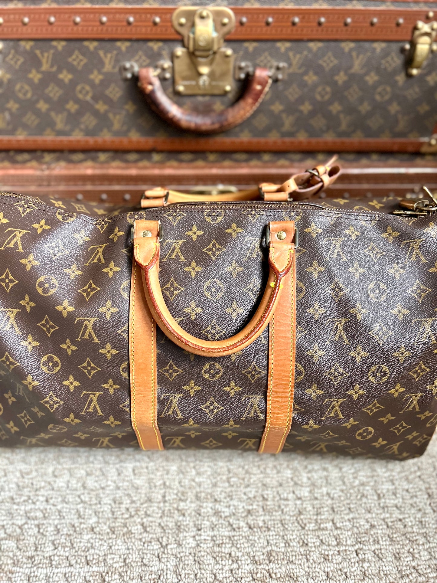 Louis Vuitton Bandouliere 50 Duffle Bag
