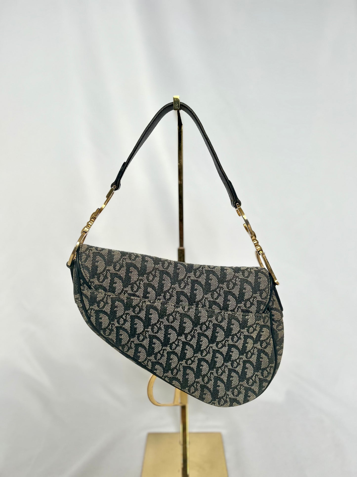 Dior Monogram Saddle Bag