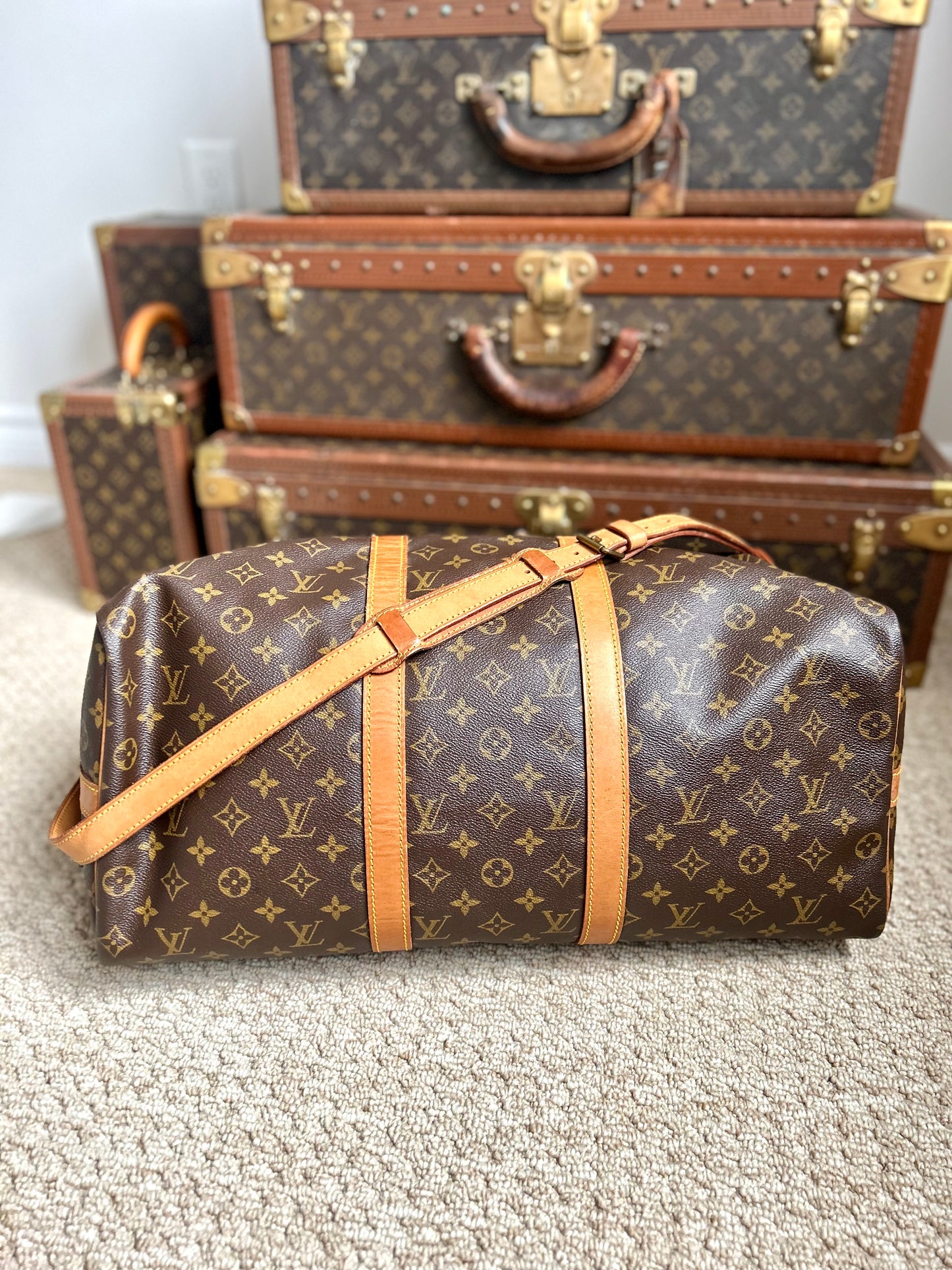 Louis Vuitton Bandouliere 50 Duffle Bag