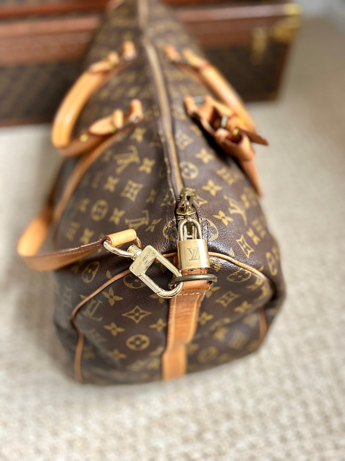 Louis Vuitton Bandouliere 50 Duffle Bag