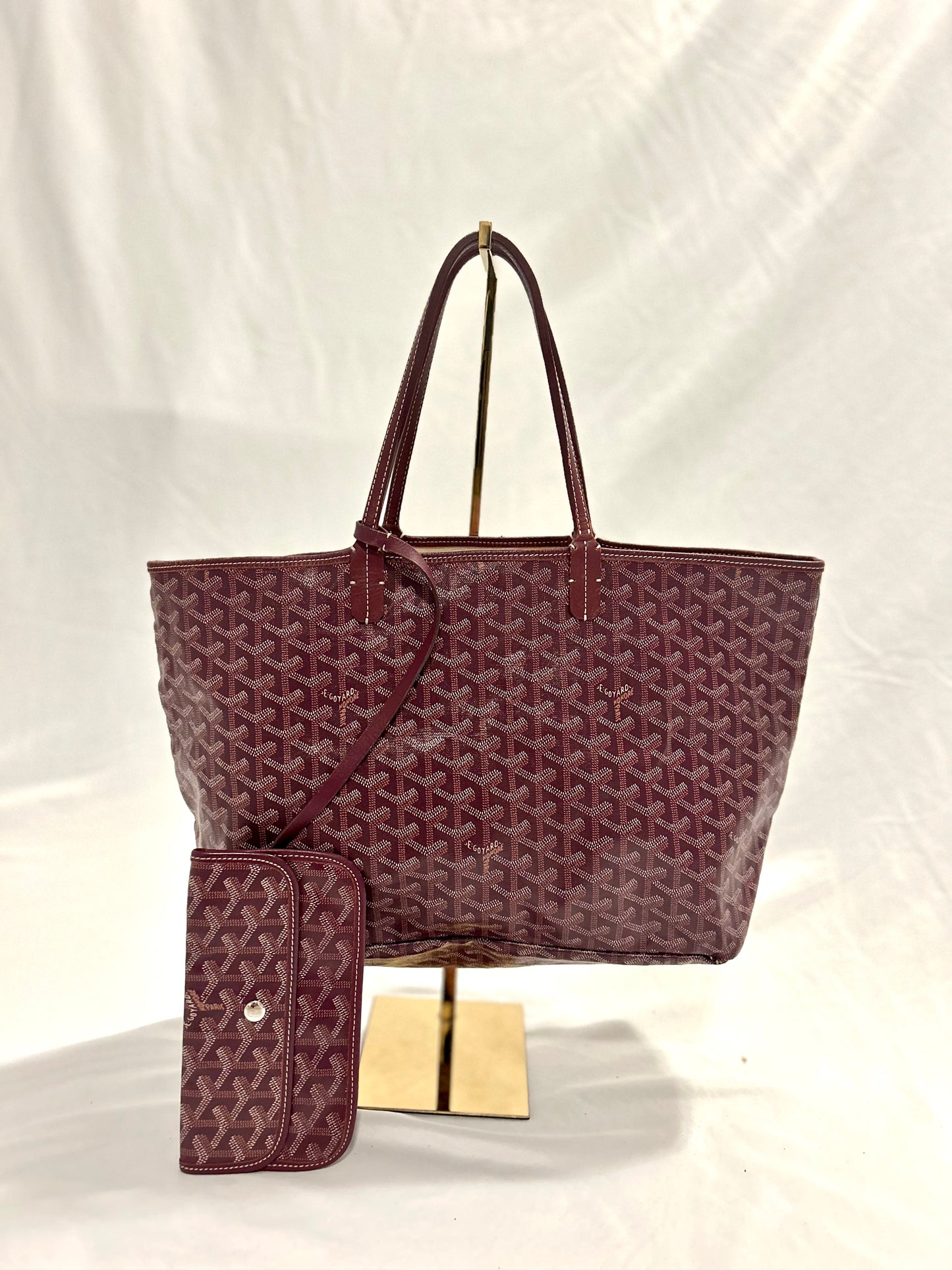 Goyard Burgundy Saint Louis PM
