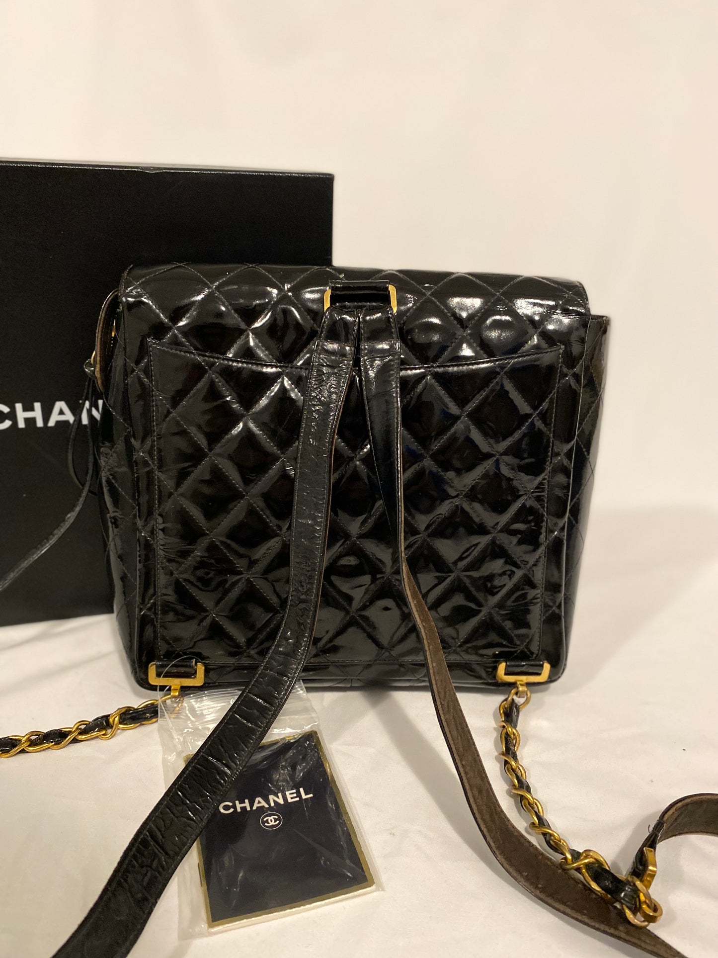 Chanel Patent Leather backpack