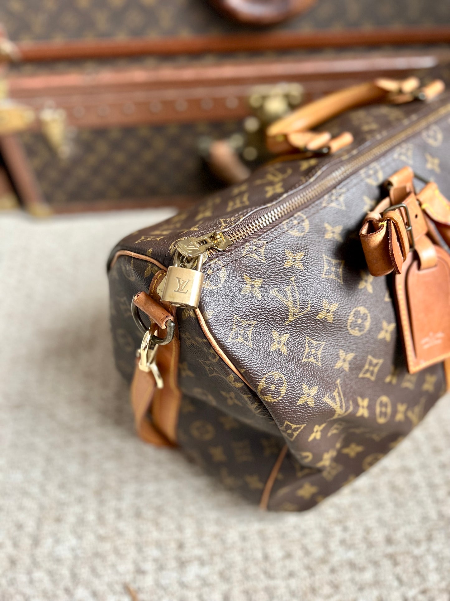 Louis Vuitton Bandouliere 50 Duffle Bag