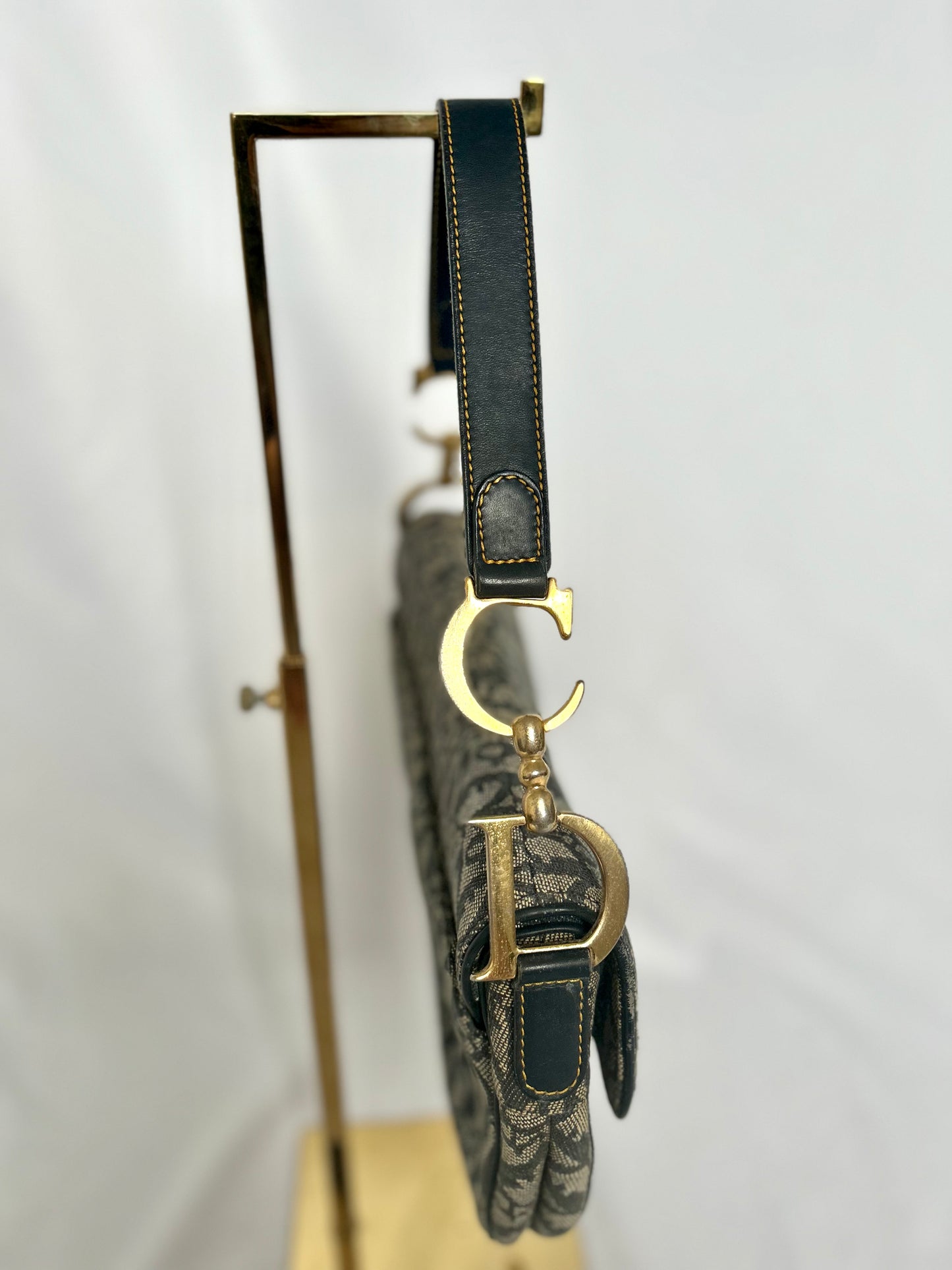 Dior Monogram Saddle Bag