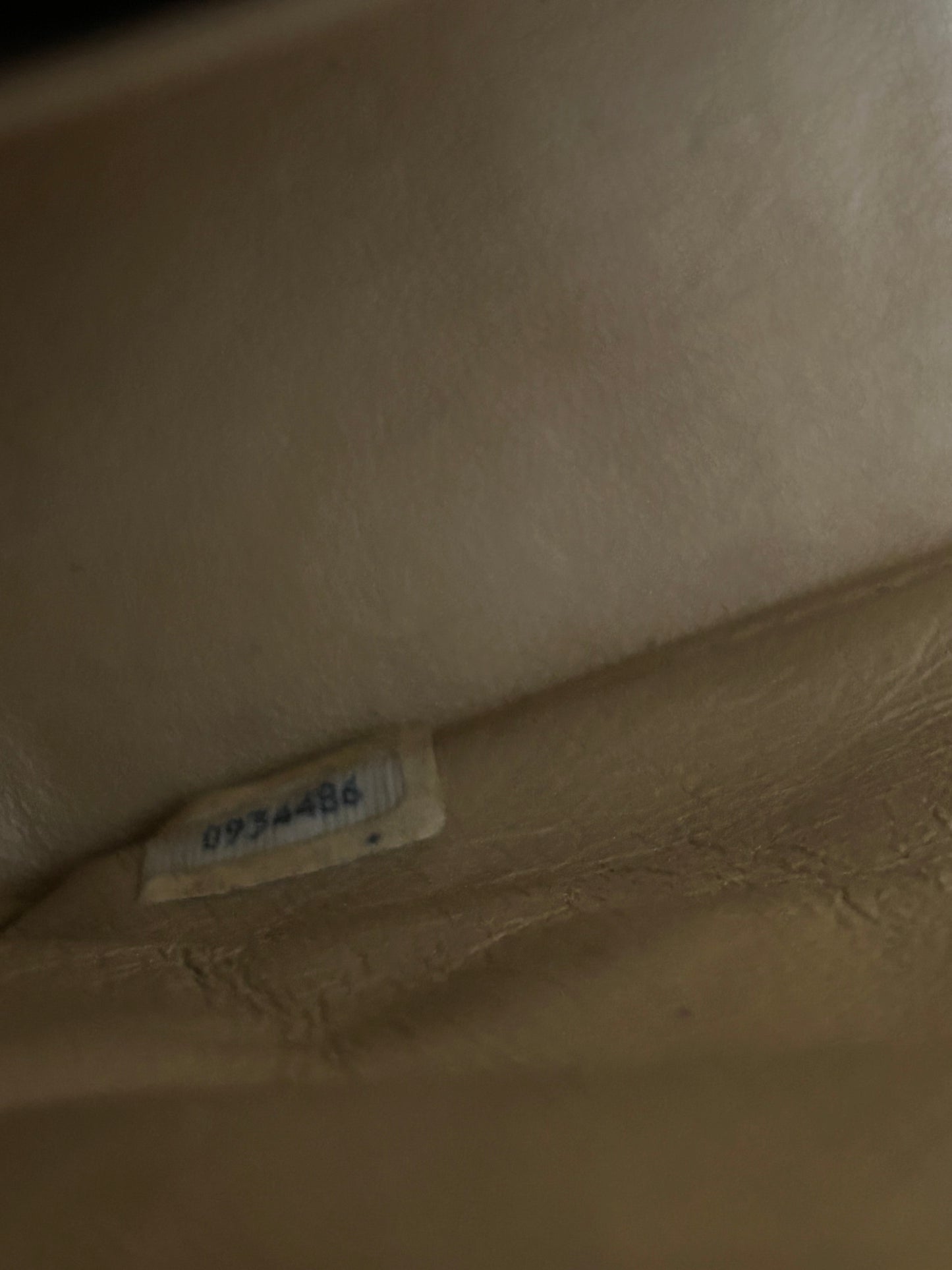 Chanel Beige Lambskin Medium Classic Flap 1/2 Payments