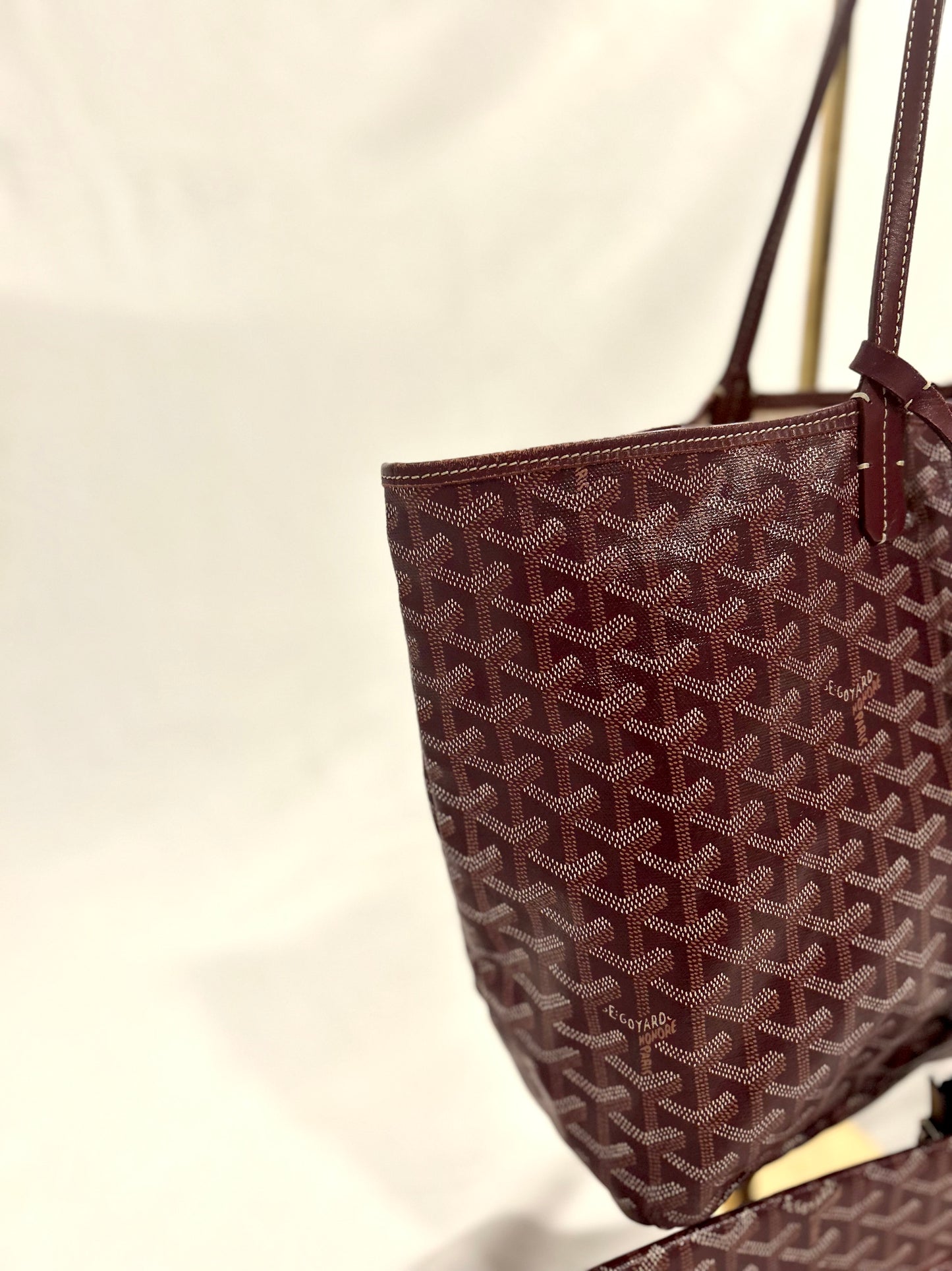 Goyard Burgundy Saint Louis PM