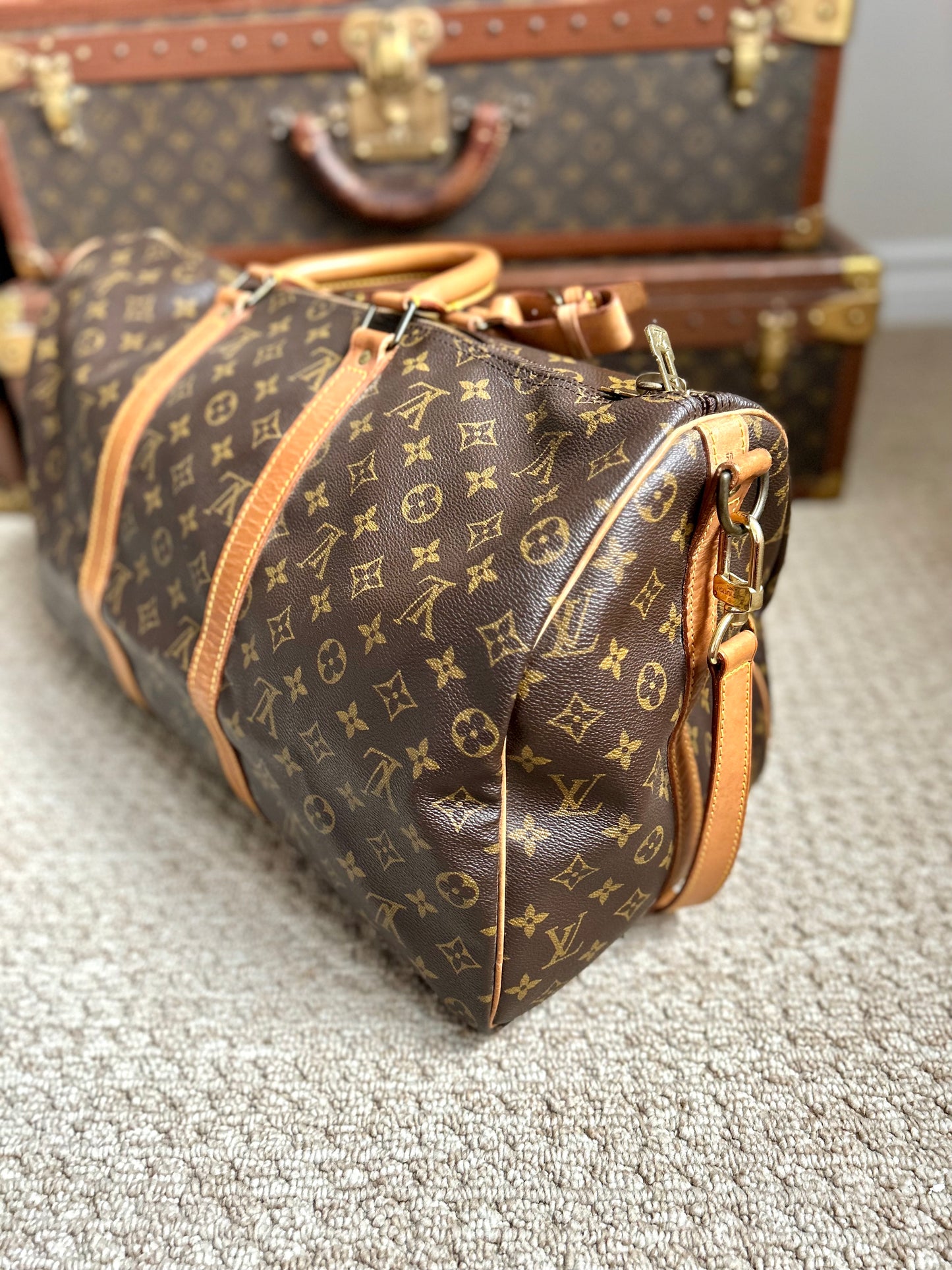Louis Vuitton Bandouliere 50 Duffle Bag