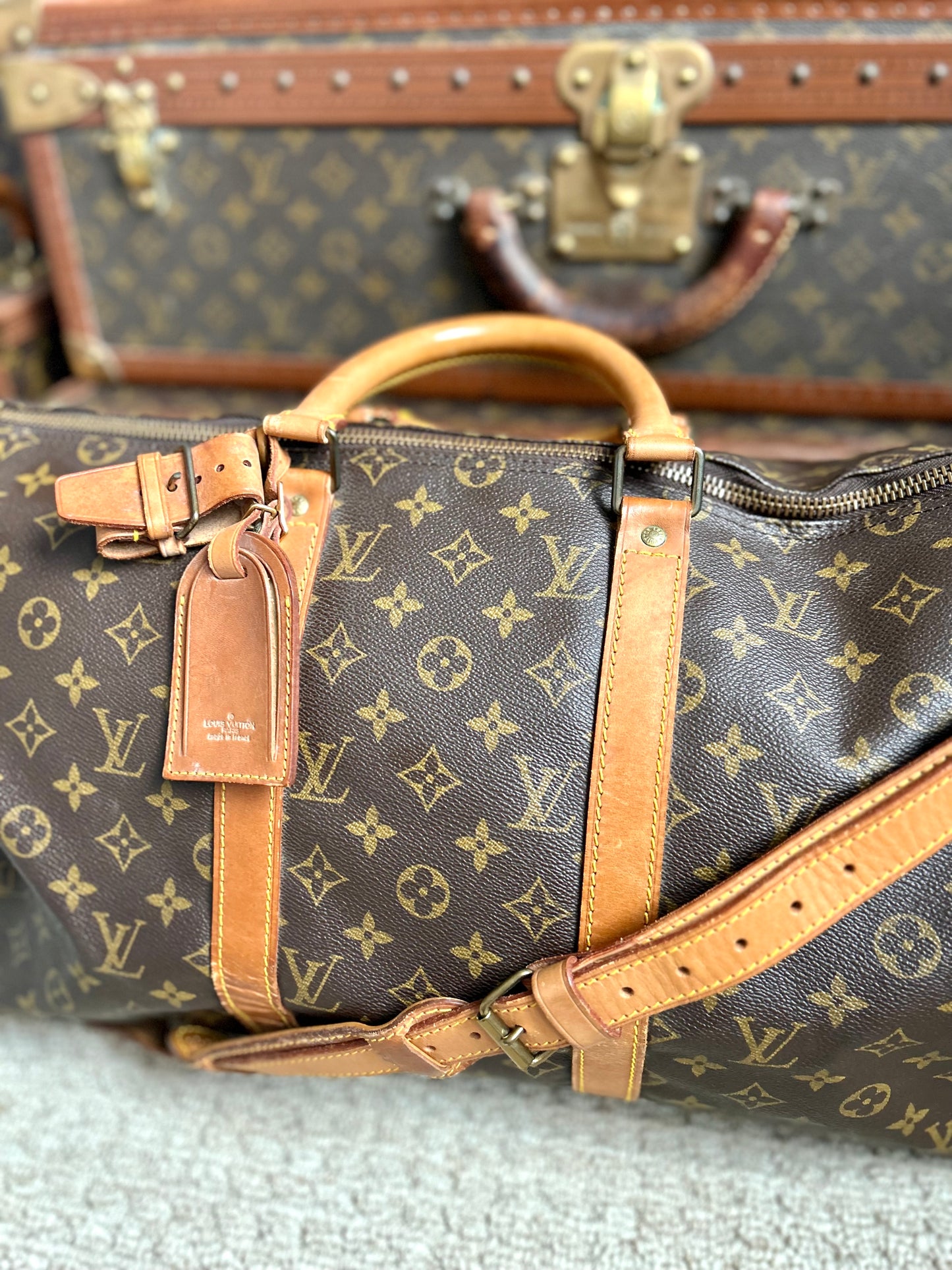 Louis Vuitton Bandouliere 50 Duffle Bag