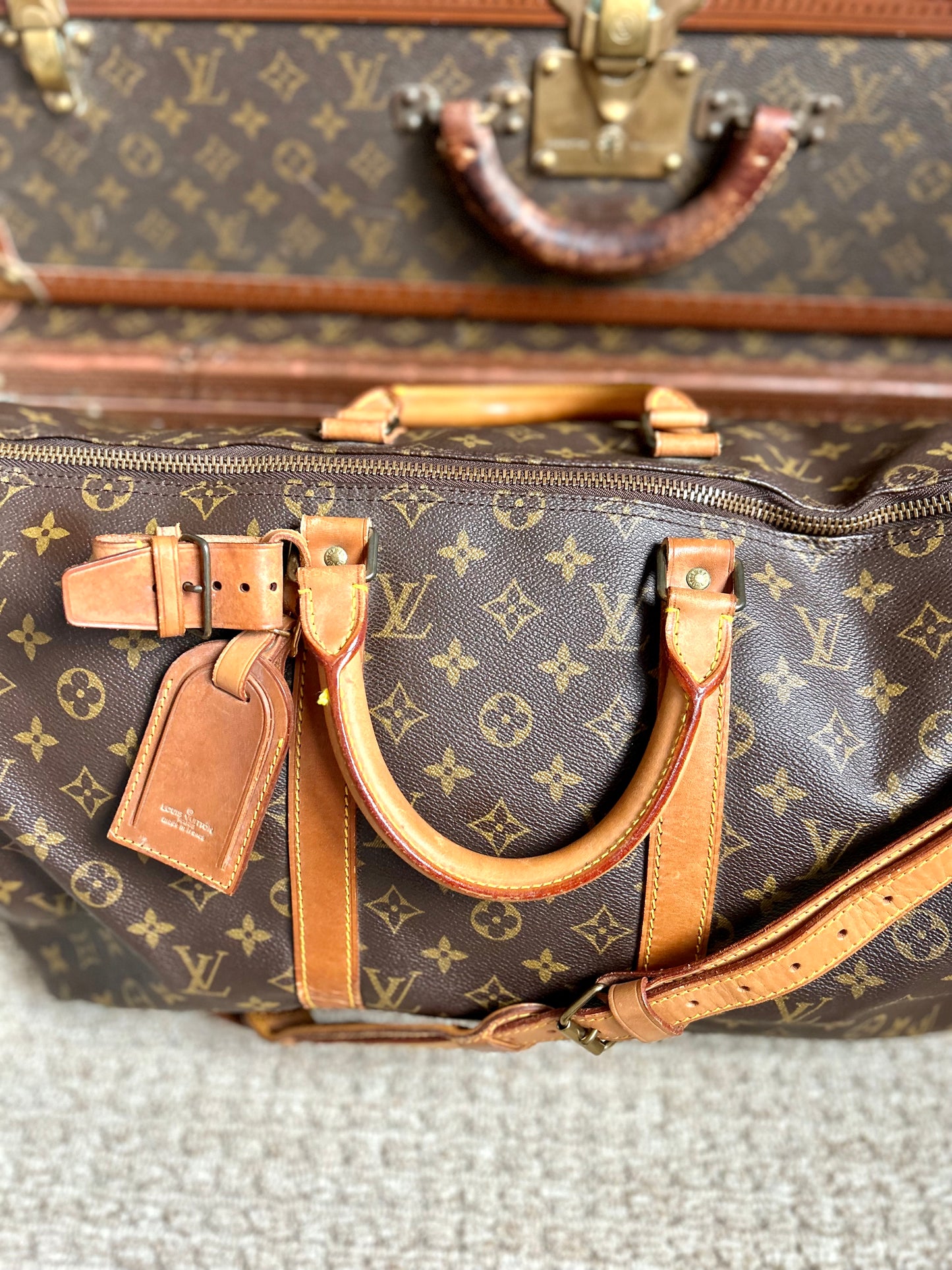 Louis Vuitton Bandouliere 50 Duffle Bag