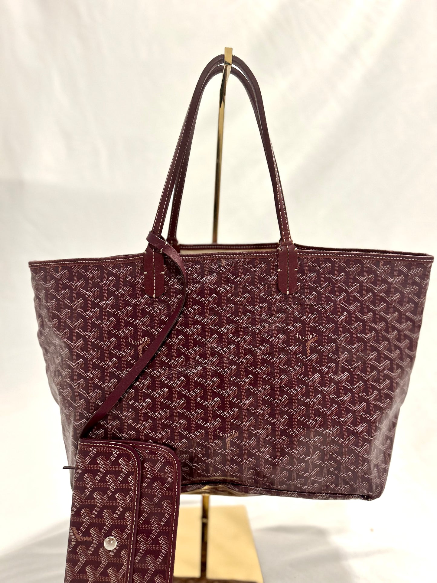 Goyard Burgundy Saint Louis PM