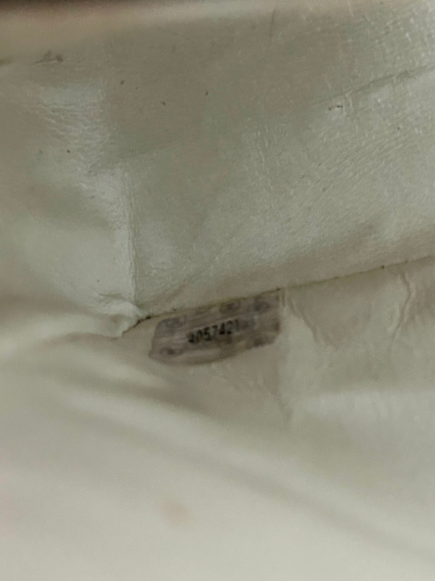 Chanel Vintage White Classic Flap