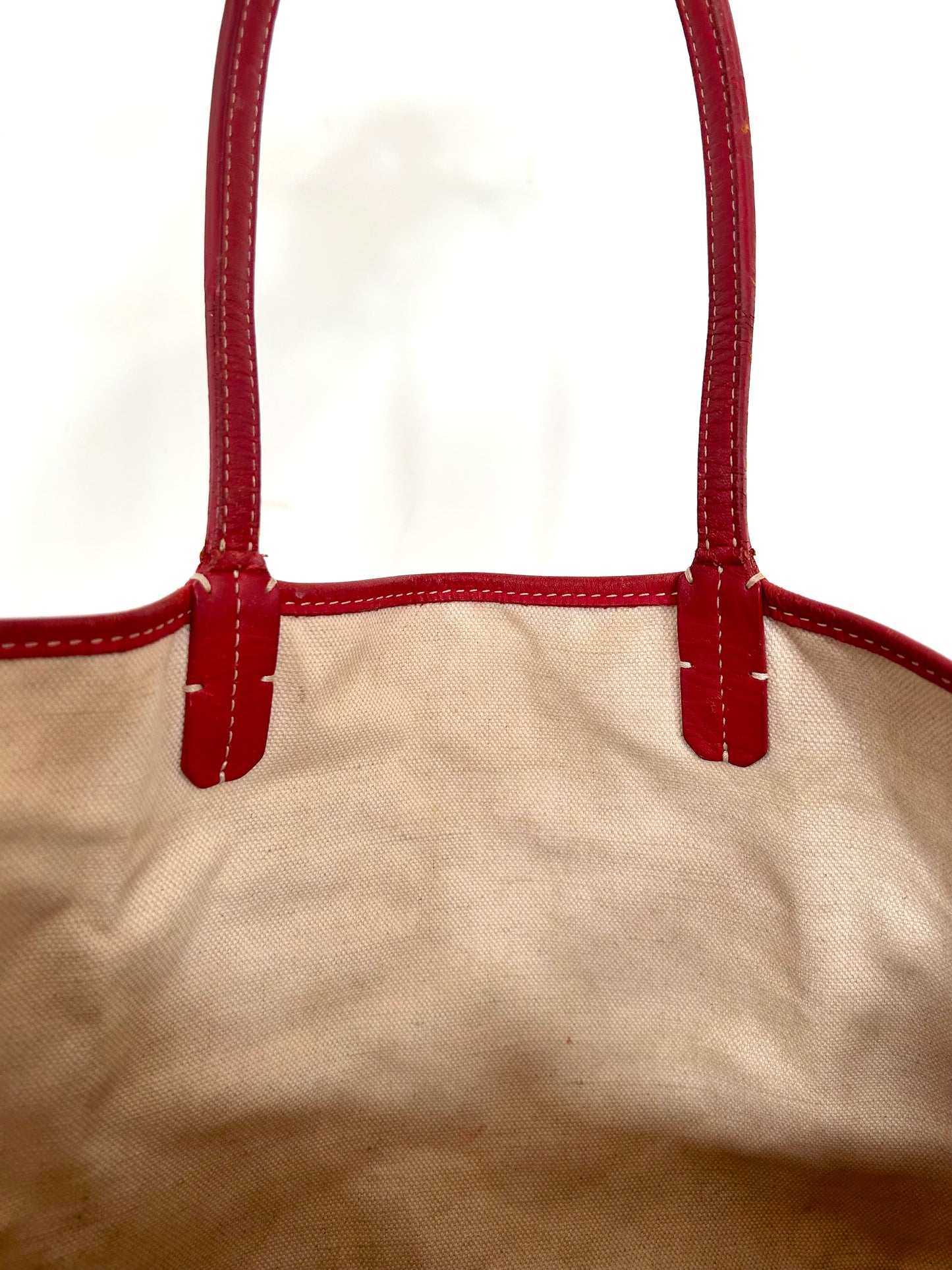 Red Goyard Saint Louis PM