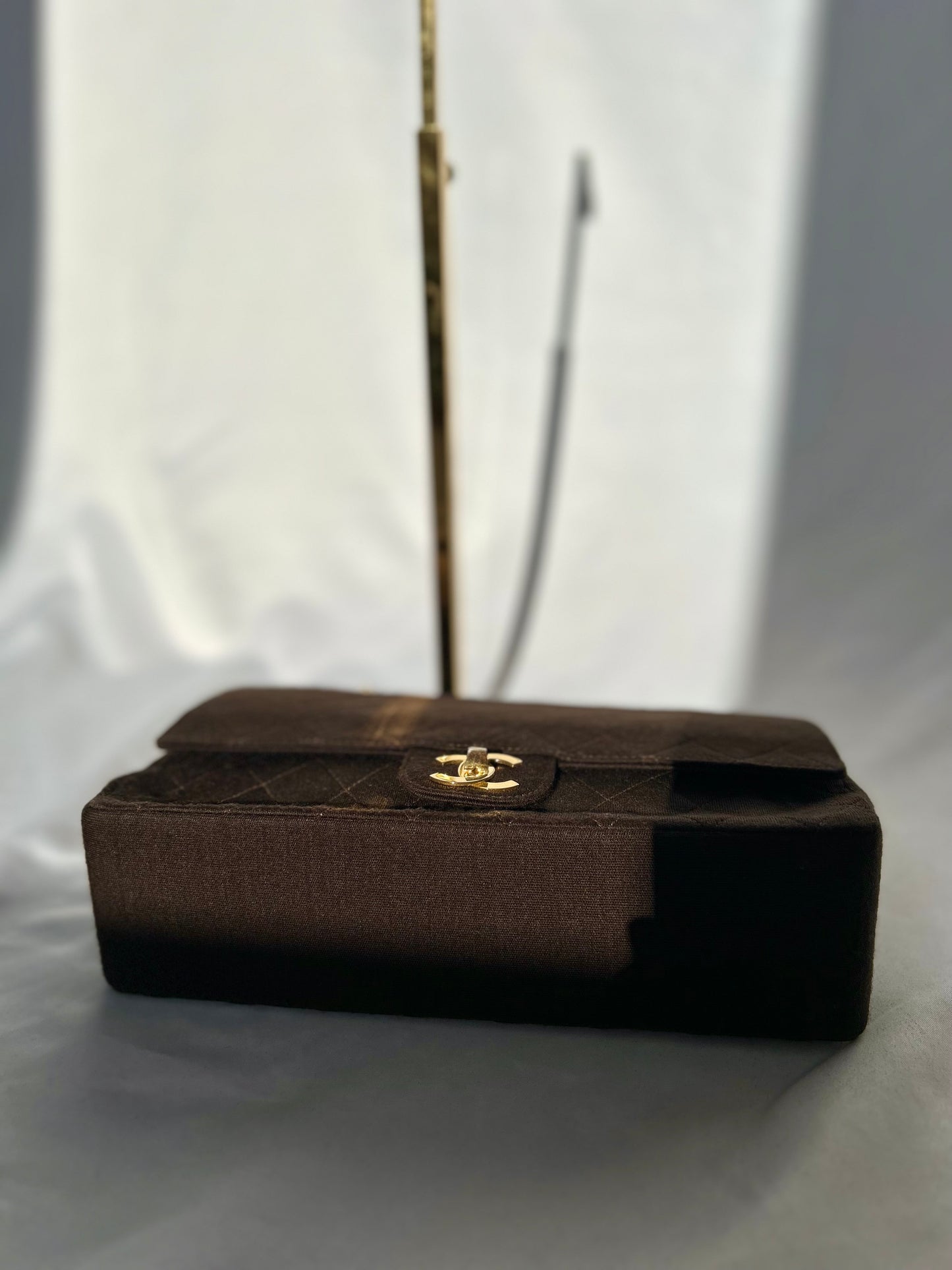Chocolate Brown Soft Classic Flap