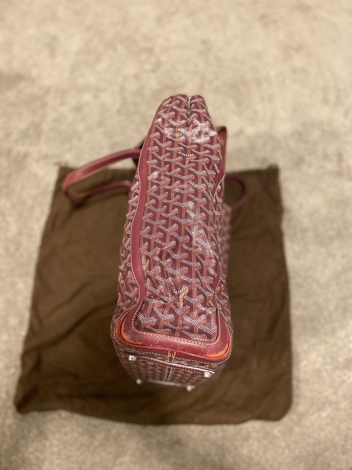 Goyard Burgundy Voltaire