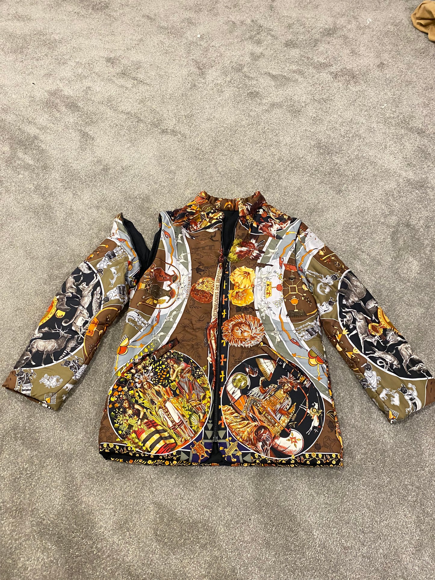 Hermès Margiela era detachable sleeve jacket