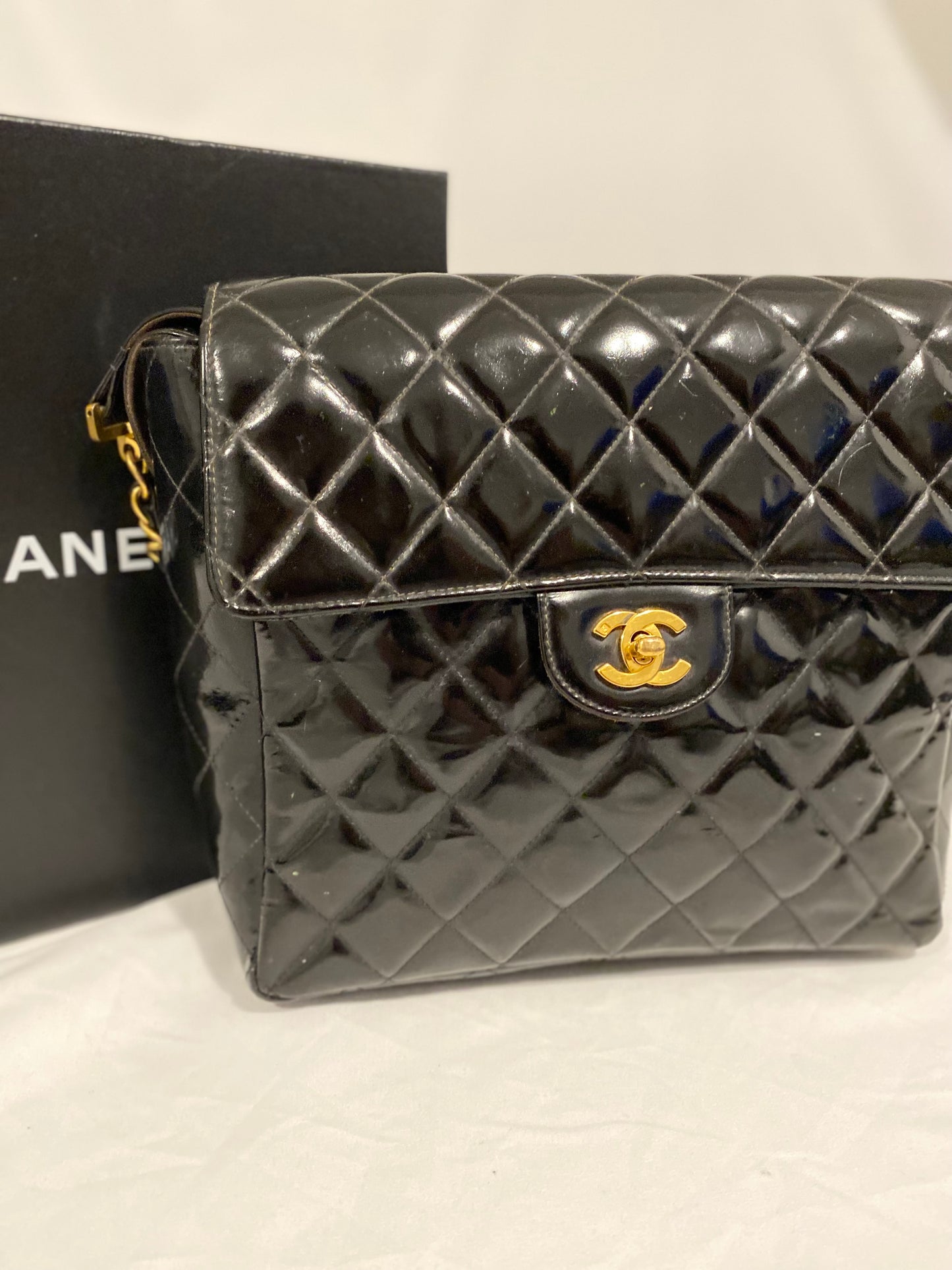 Chanel Patent Leather backpack