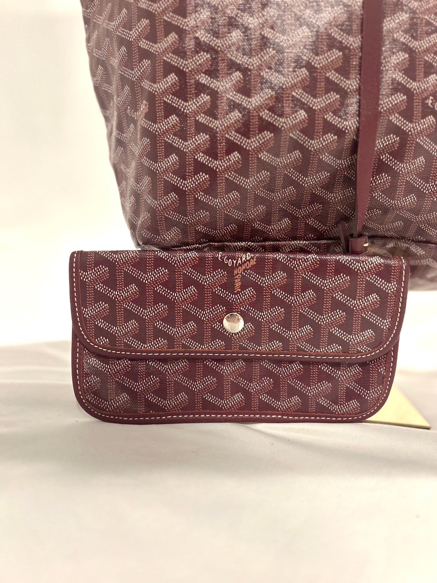 Goyard Burgundy Saint Louis PM