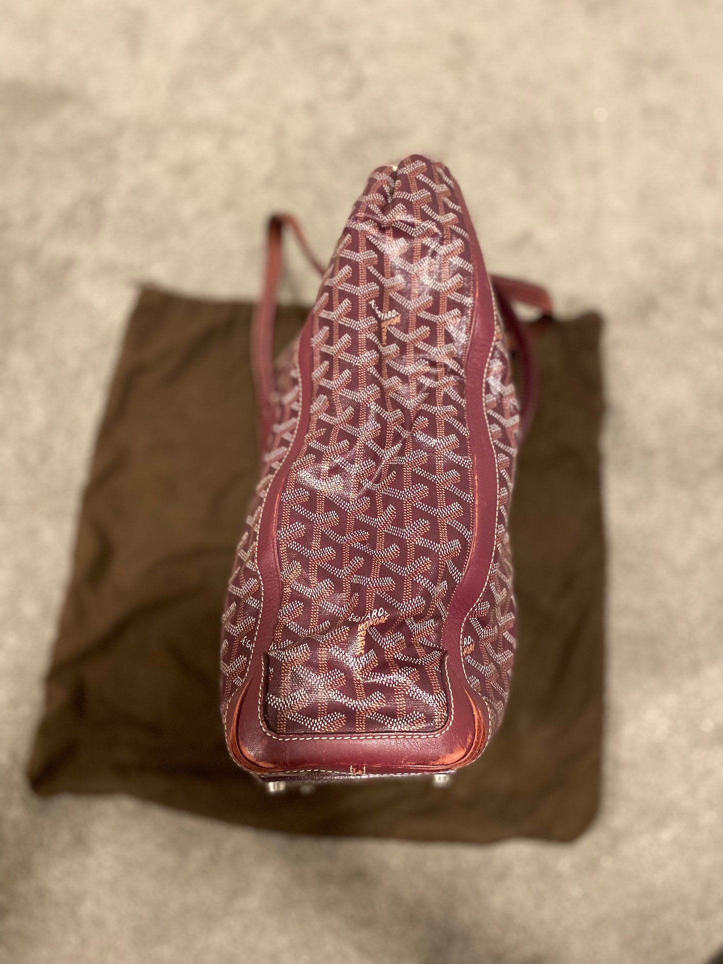Goyard Burgundy Voltaire