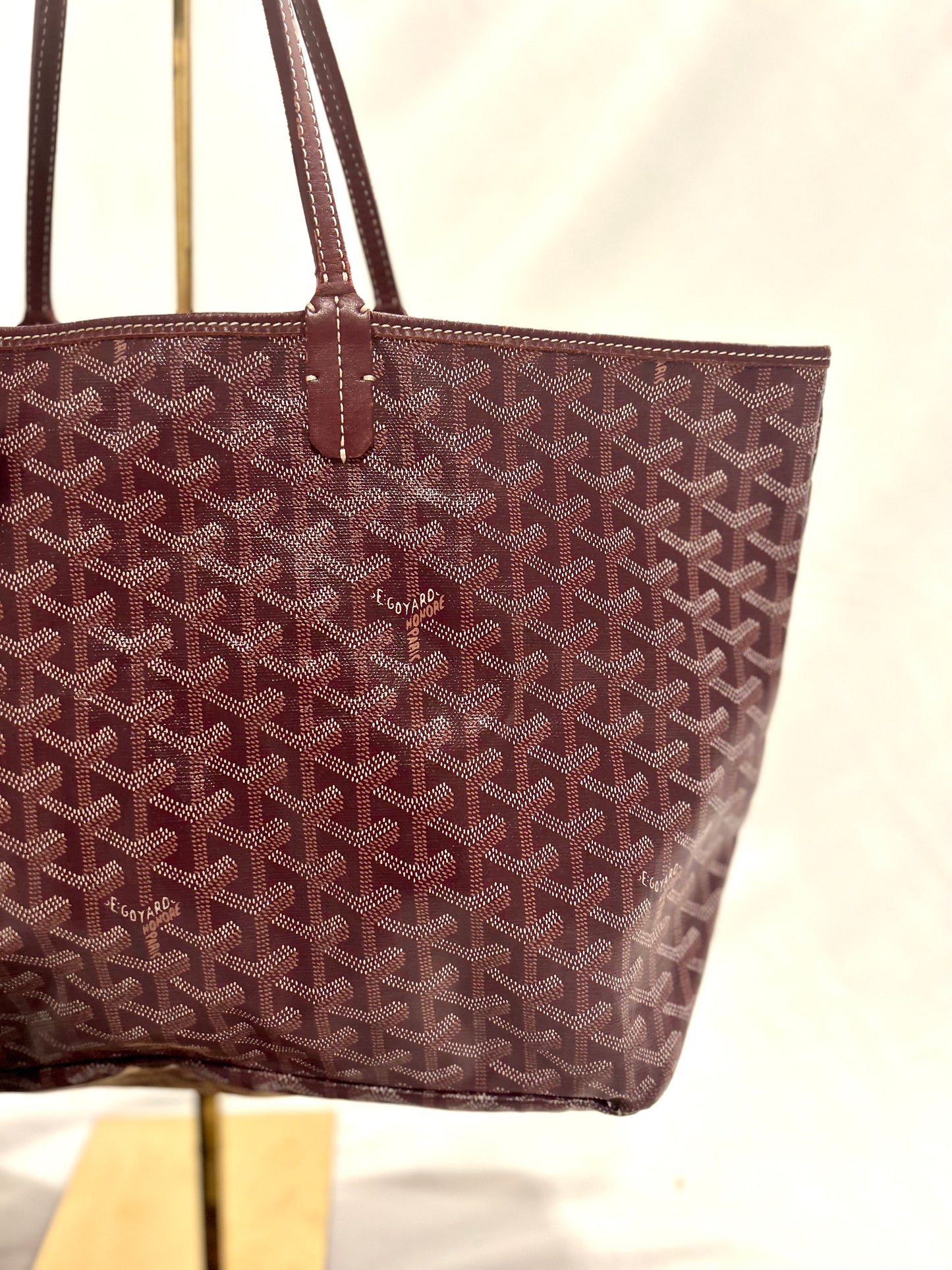 Goyard Burgundy Saint Louis PM