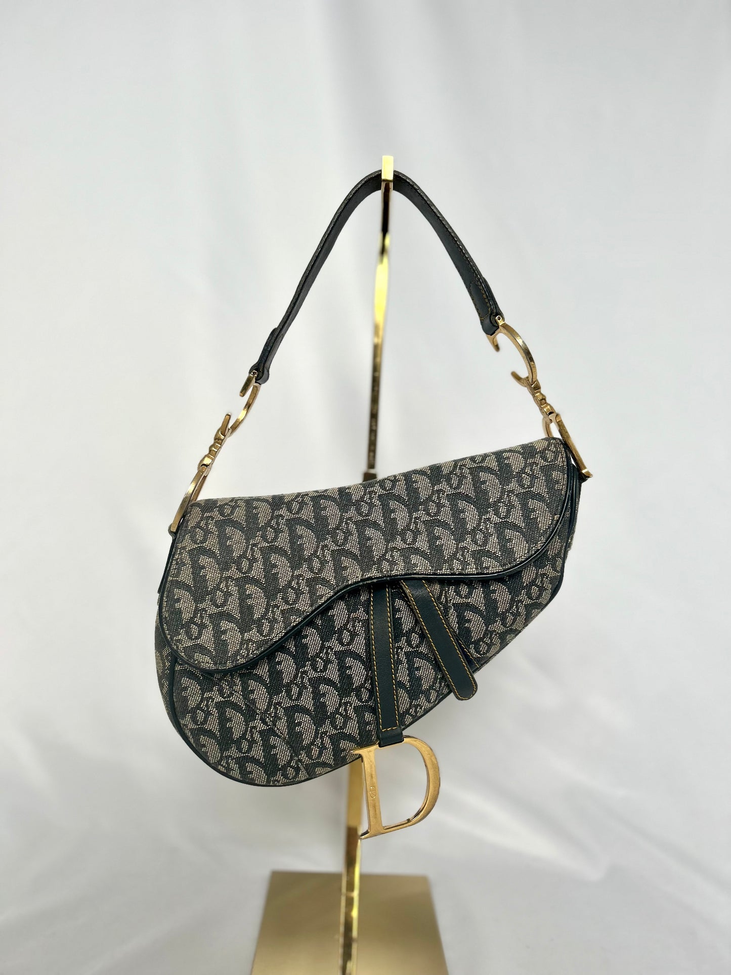 Dior Monogram Saddle Bag