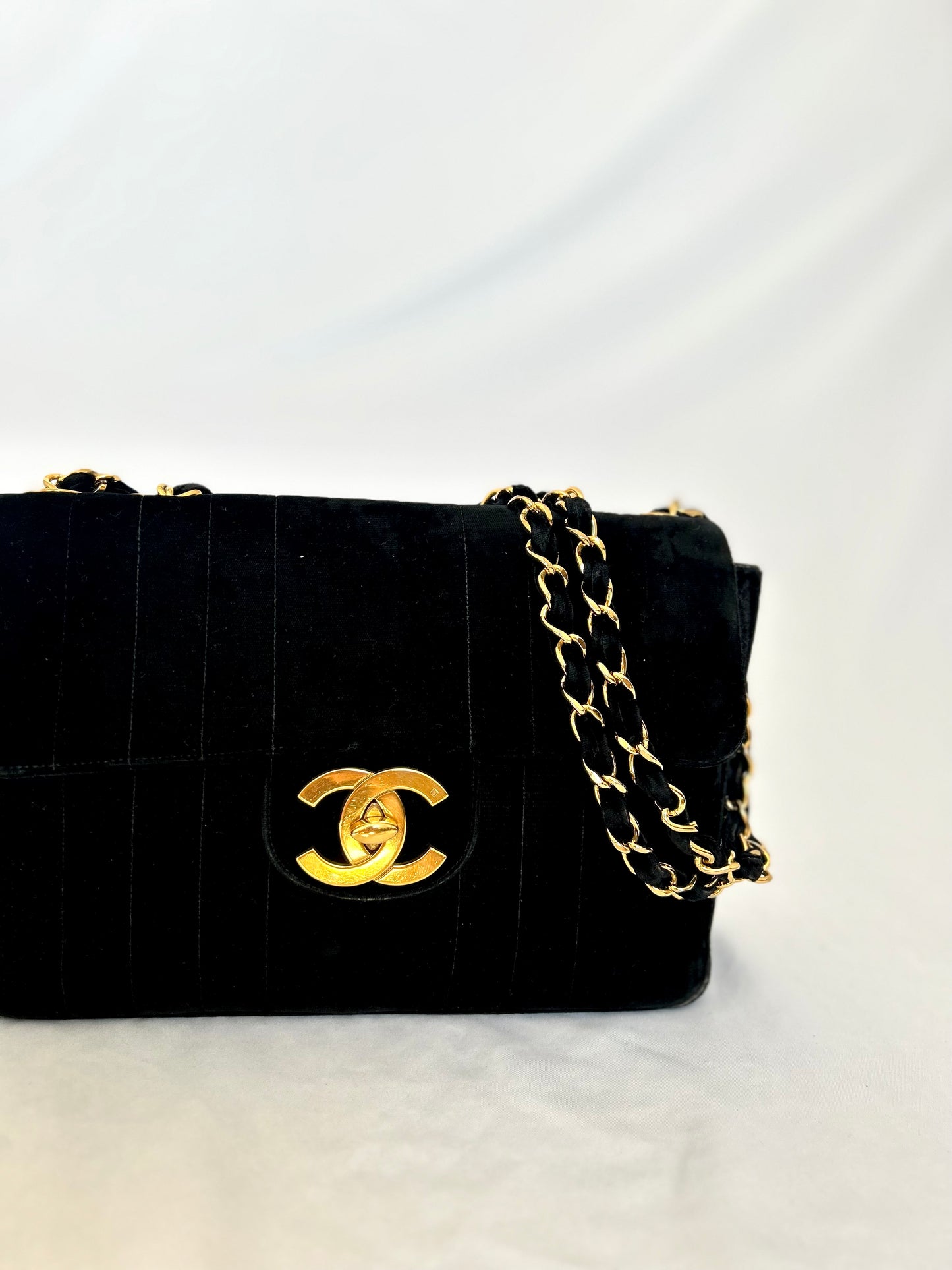 Chanel Velvet 1993-1994 Jumbo