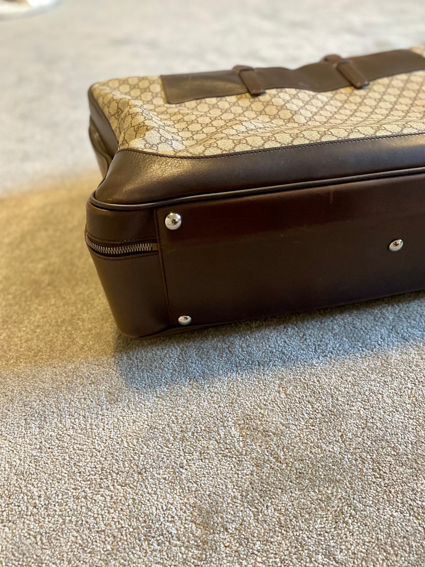Gucci Soft Leather Luggage