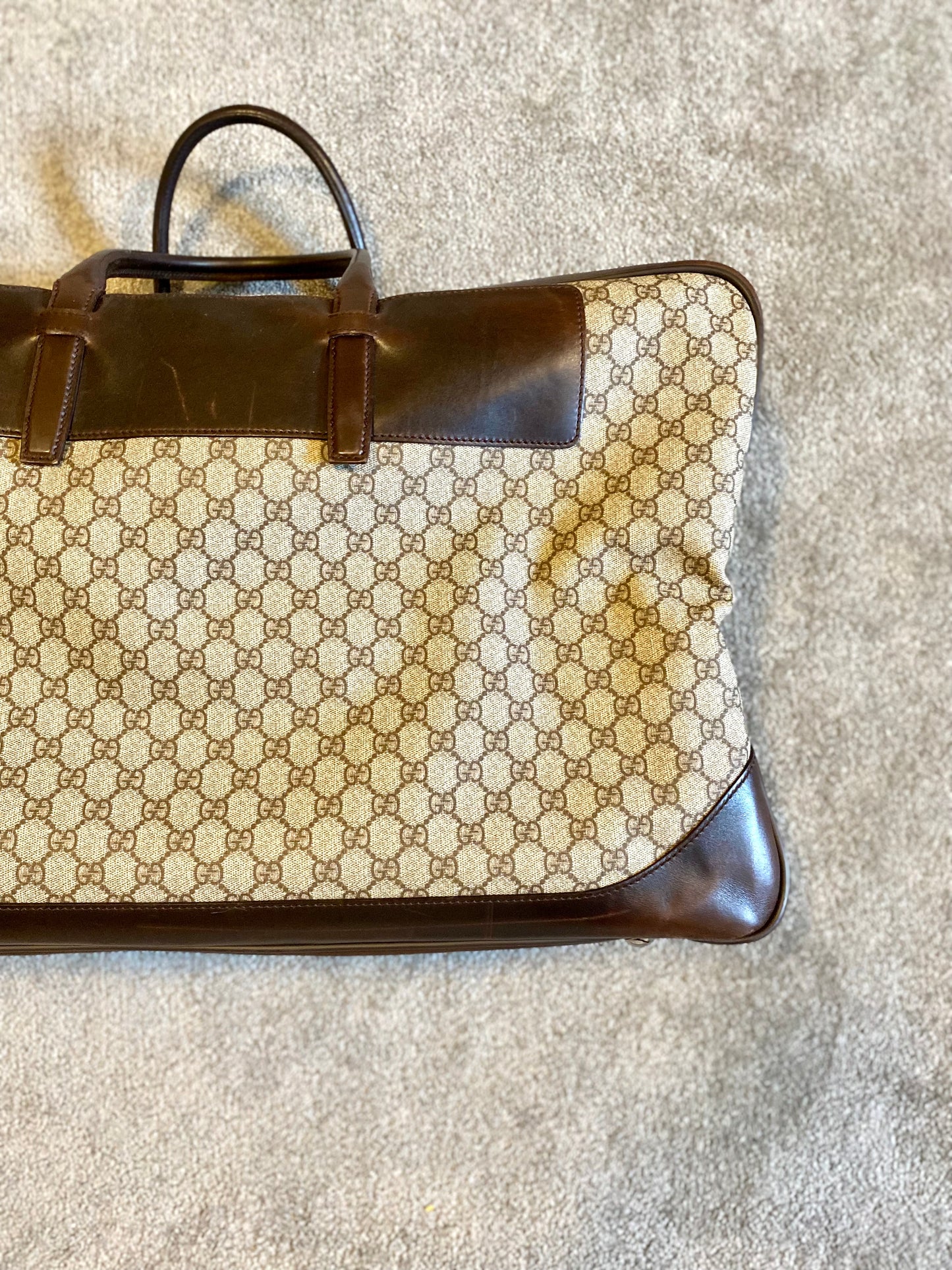 Gucci Soft Leather Luggage