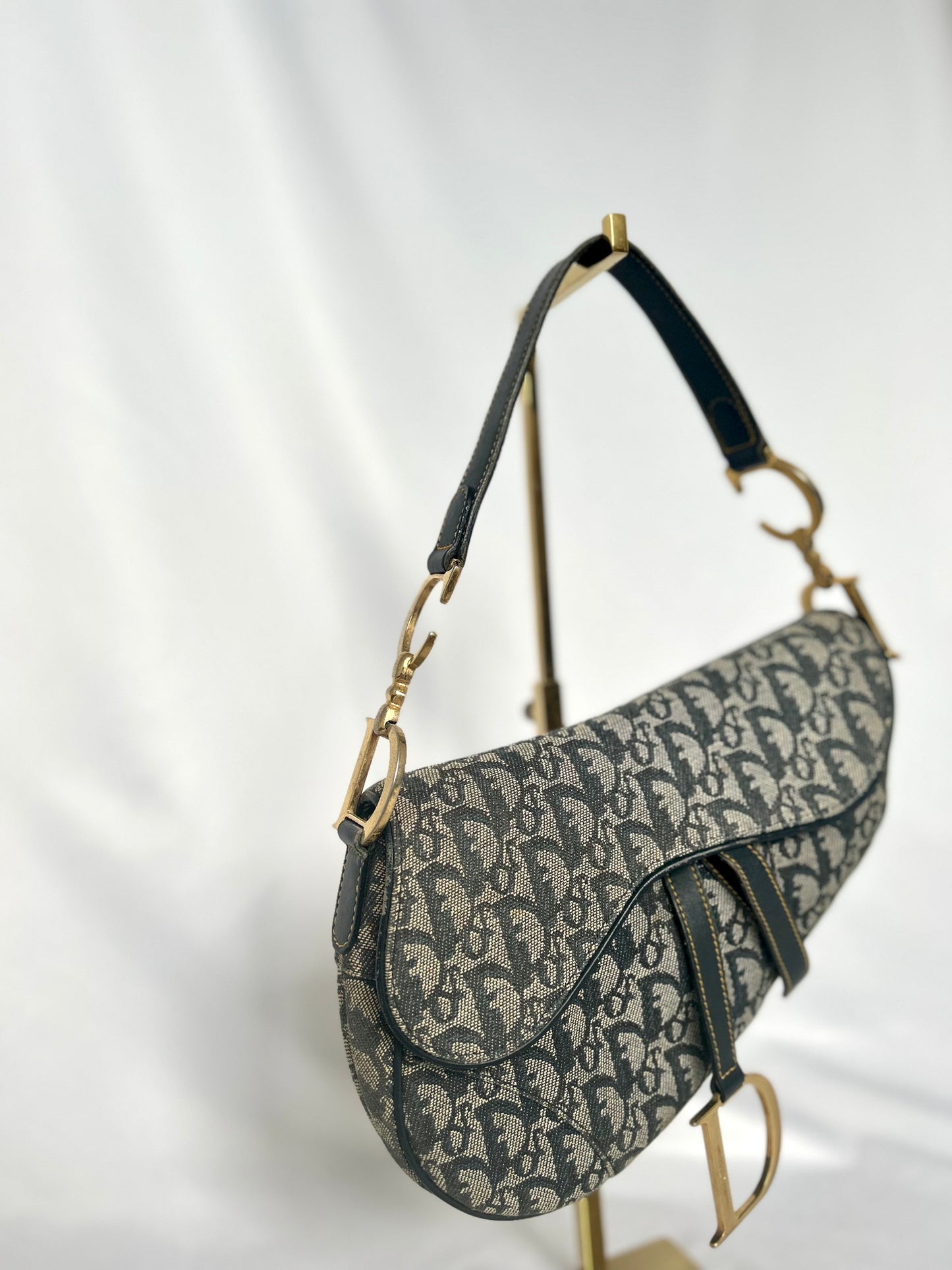 Dior Monogram Saddle Bag