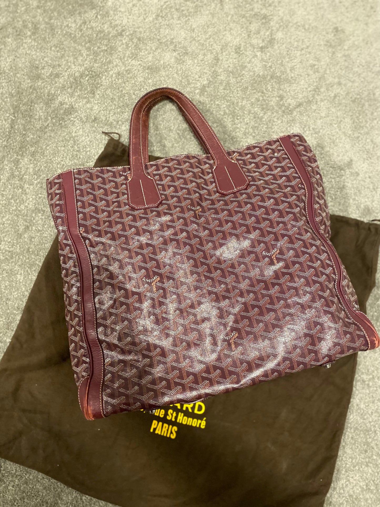 Goyard Burgundy Voltaire