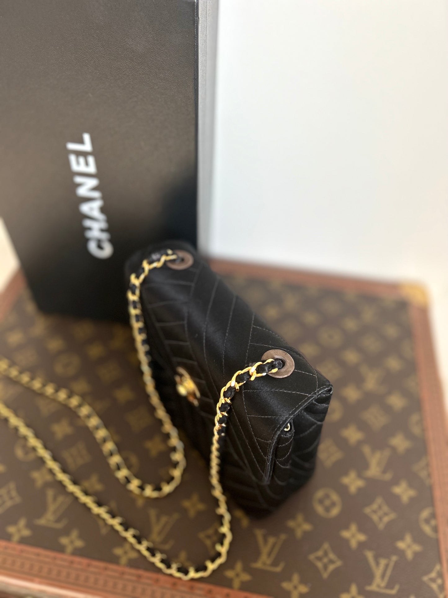 Chanel Satin Mini Square
