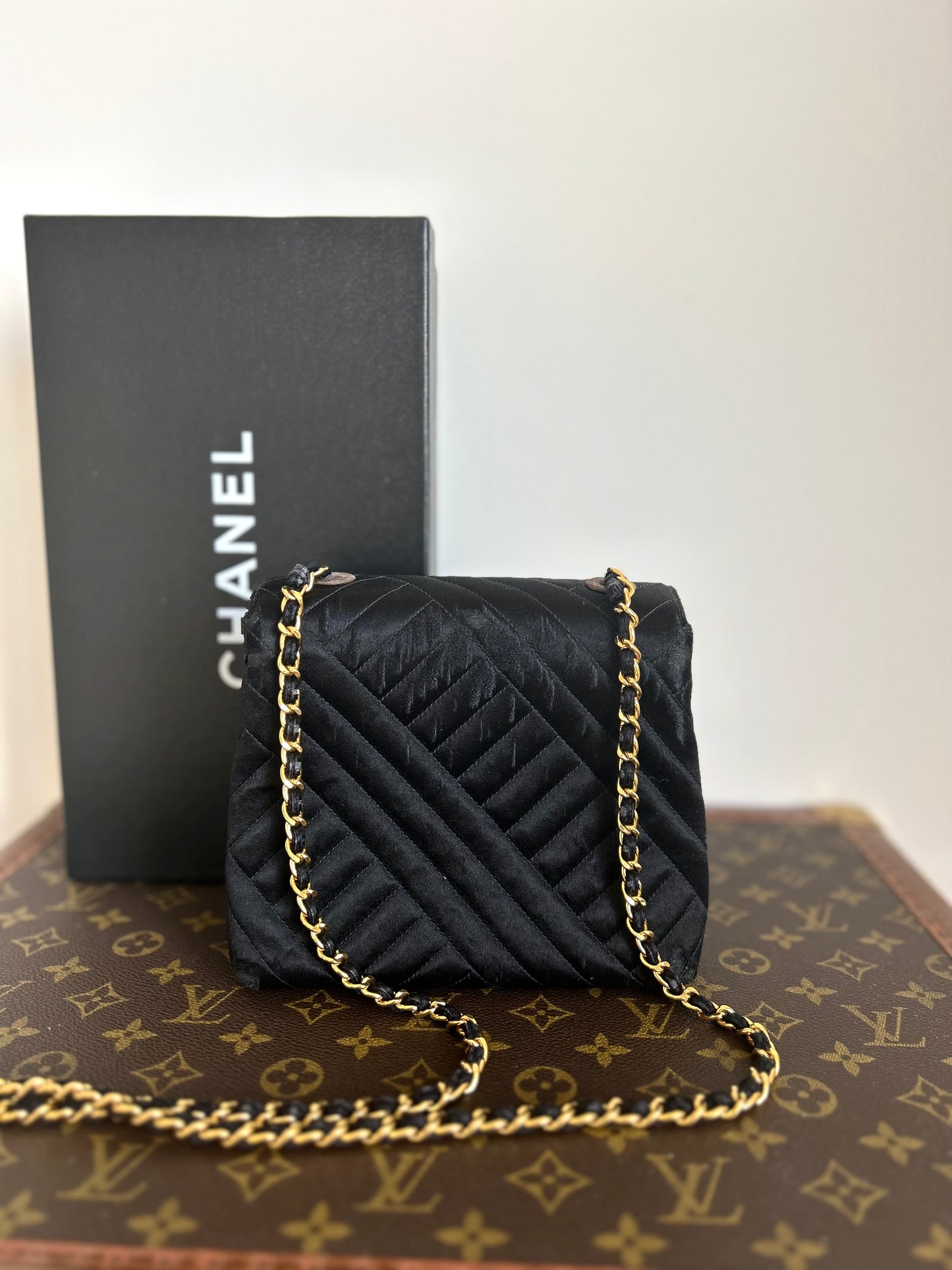 Chanel Satin Mini Square