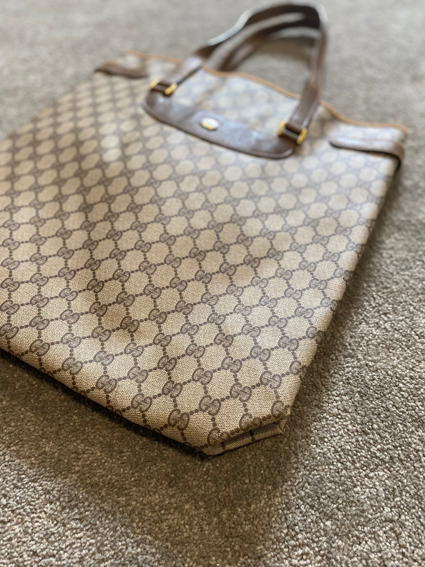 Gucci Canvas Tote Bag