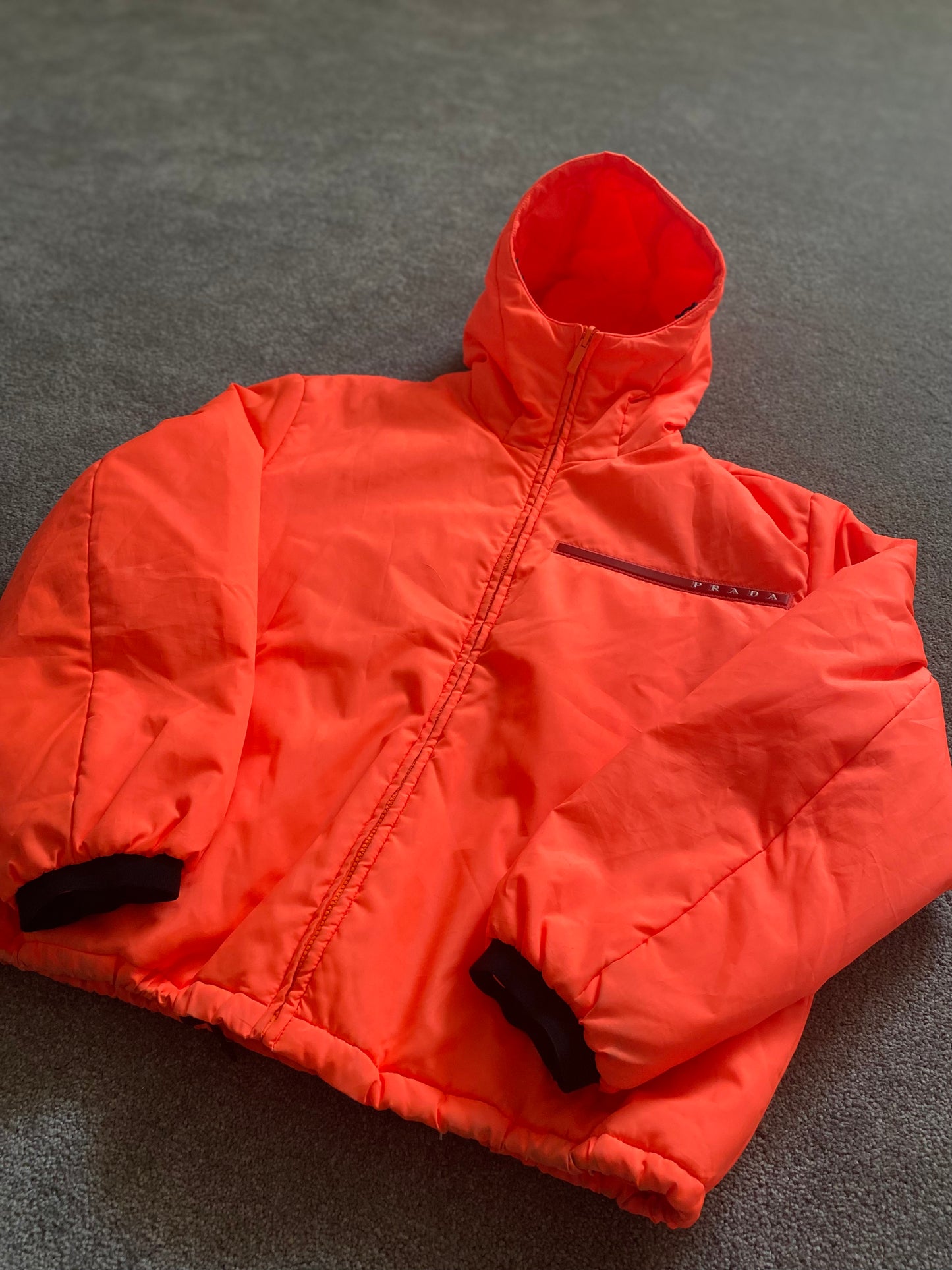 Prada Neon Bomber Jacket