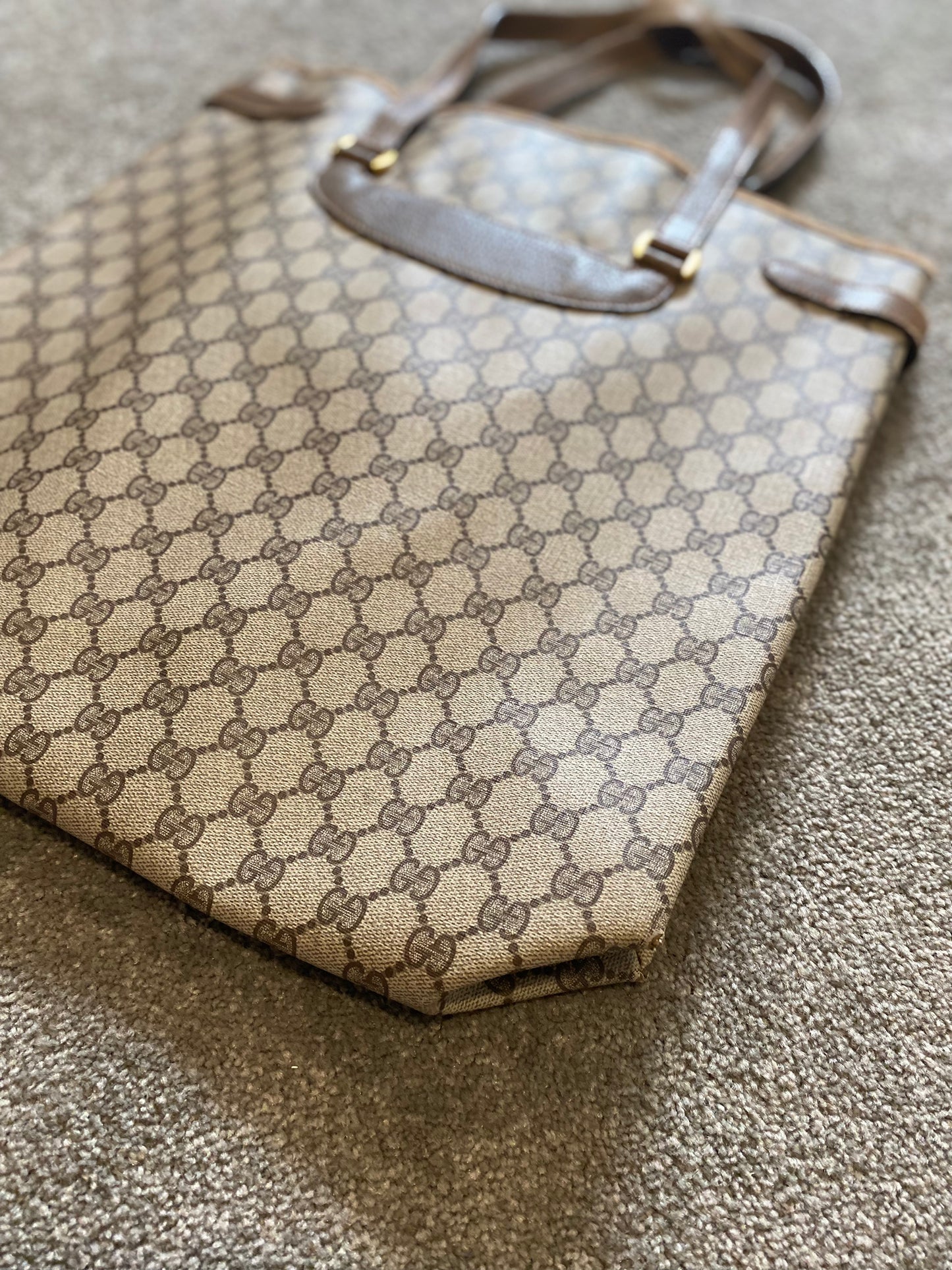 Gucci Canvas Tote Bag