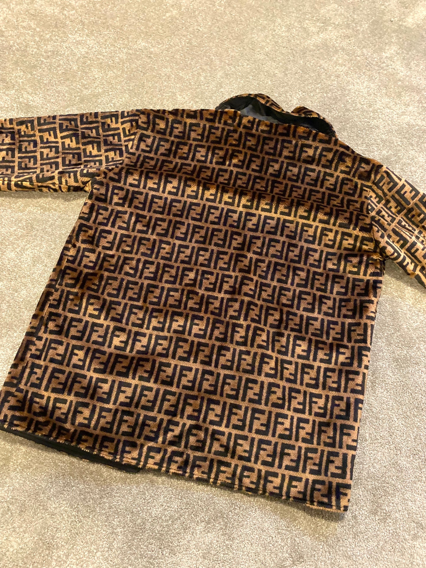 Fendi Faux Fur Coat