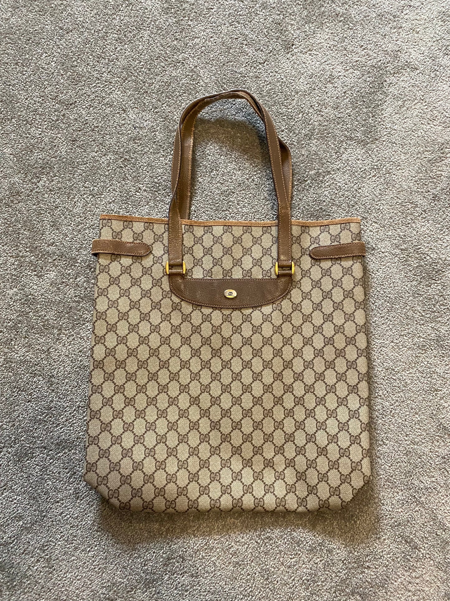 Gucci Canvas Tote Bag