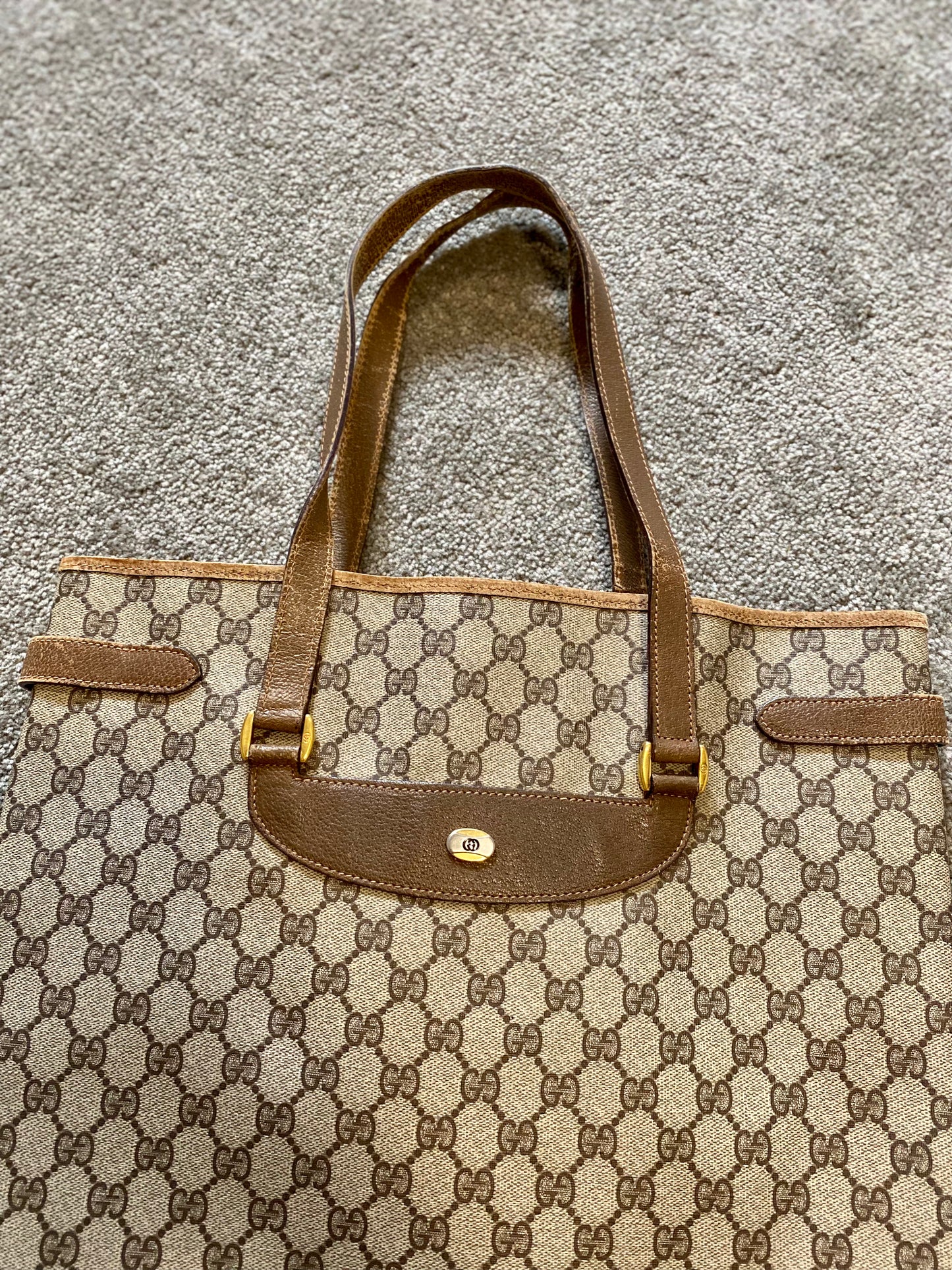 Gucci Canvas Tote Bag