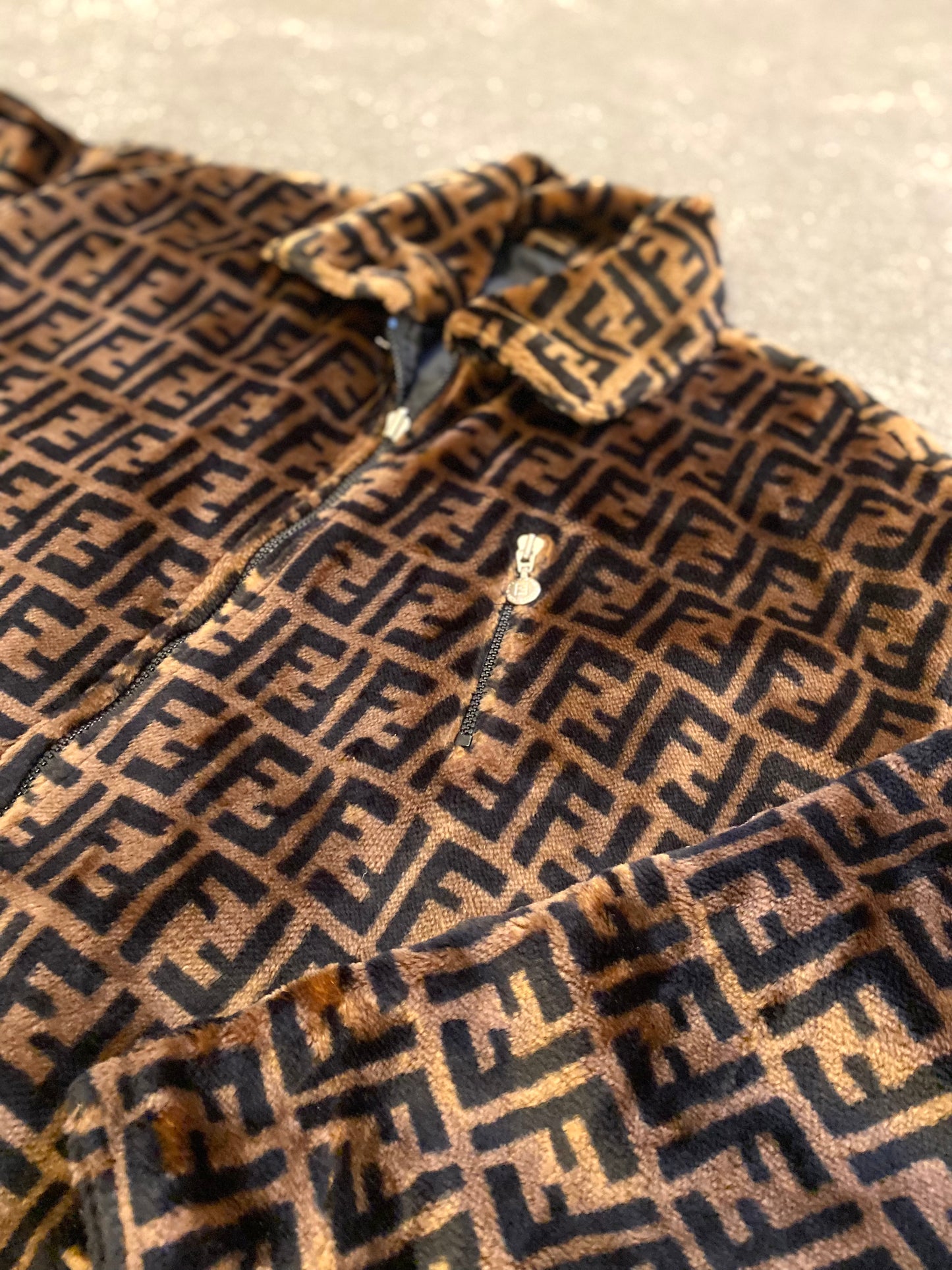 Fendi Faux Fur Coat
