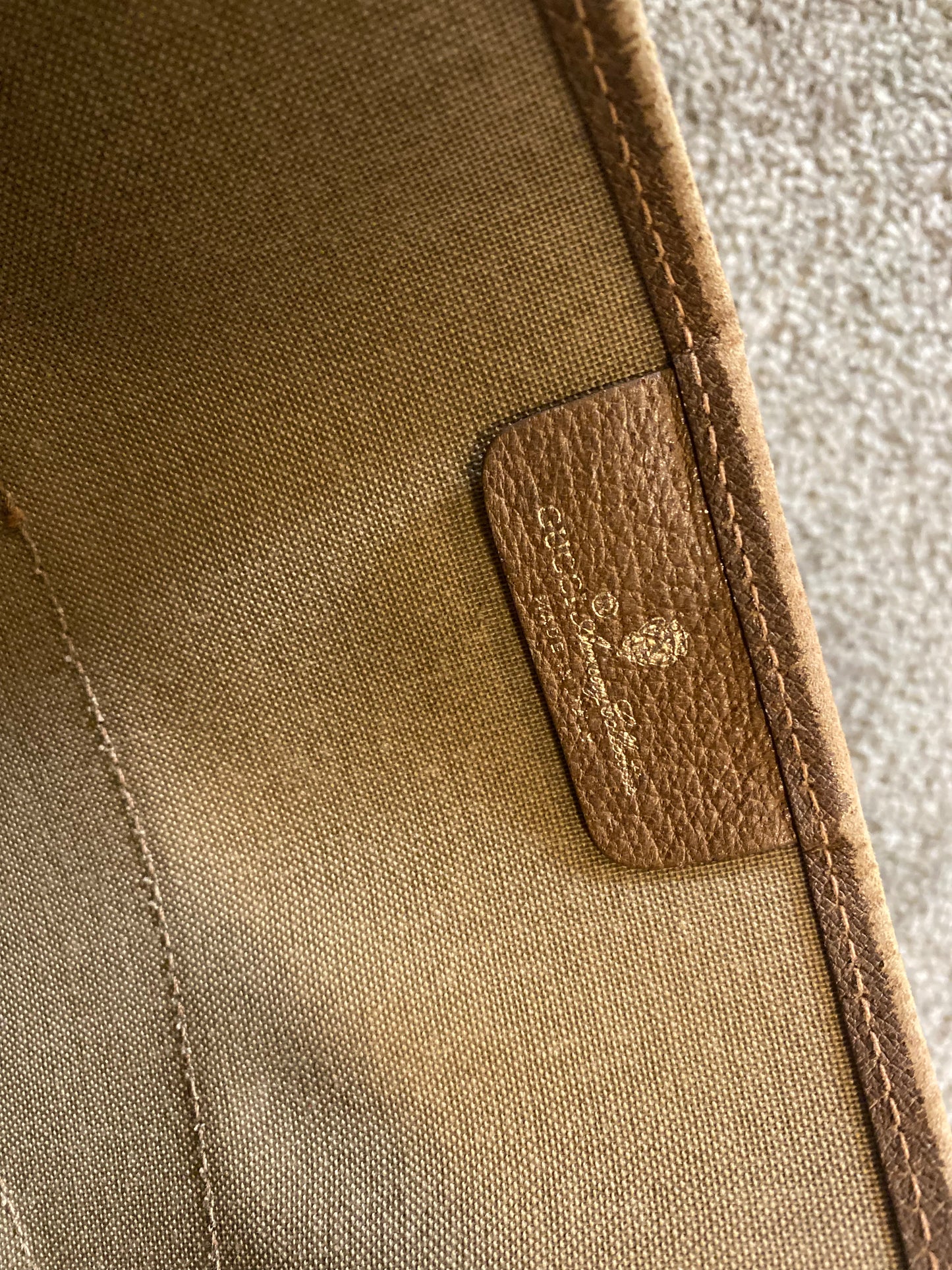 Gucci Canvas Tote Bag