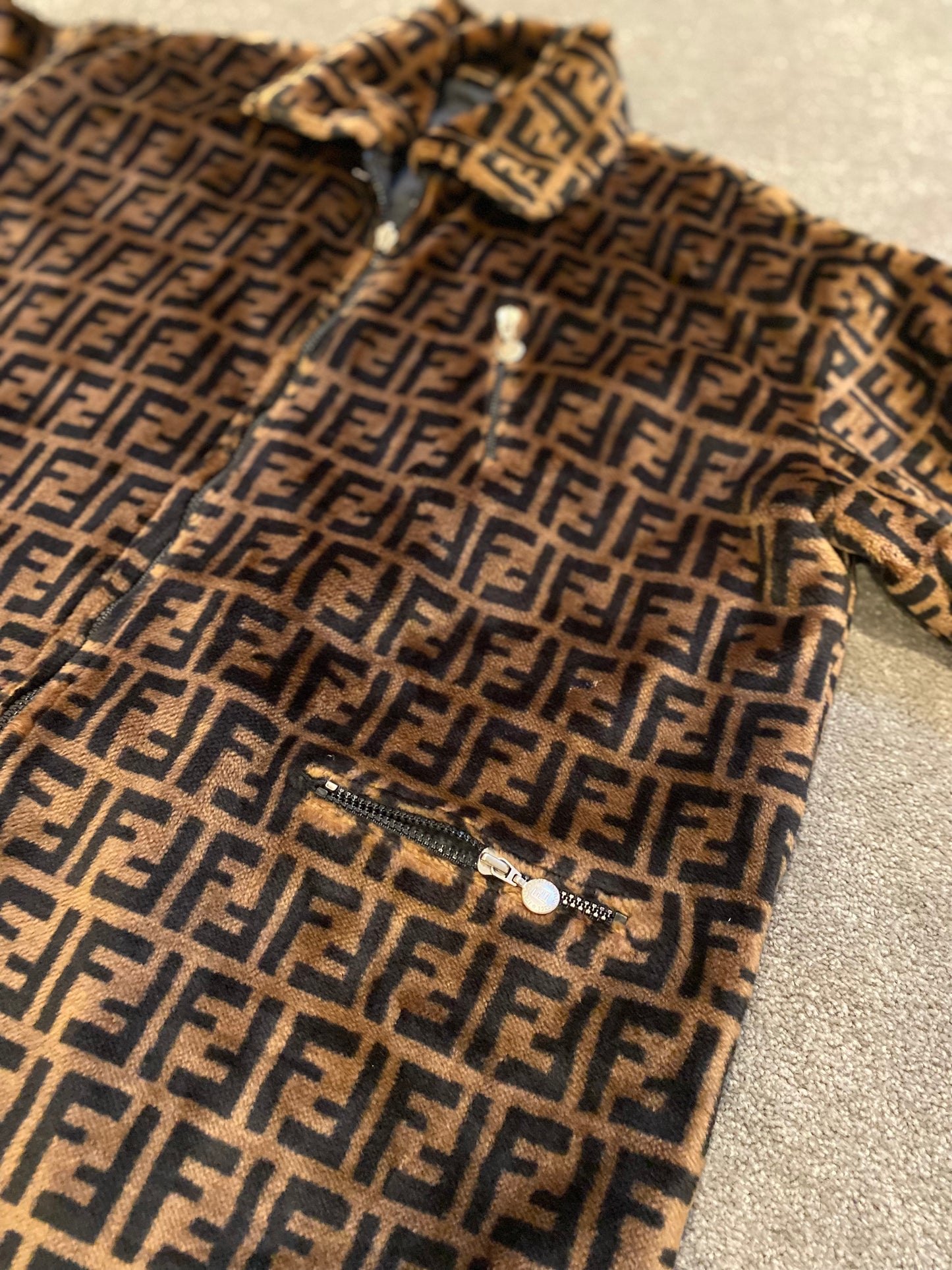 Fendi Faux Fur Coat