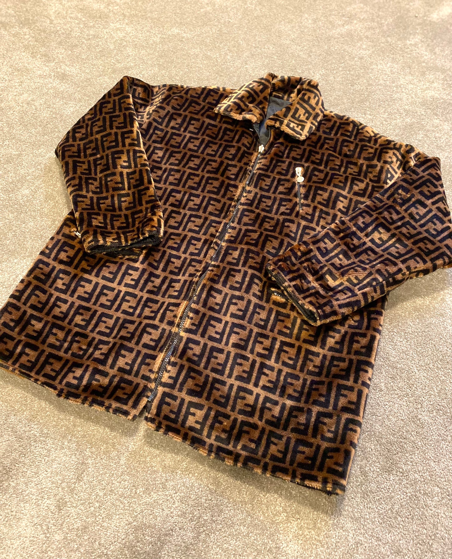 Fendi Faux Fur Coat
